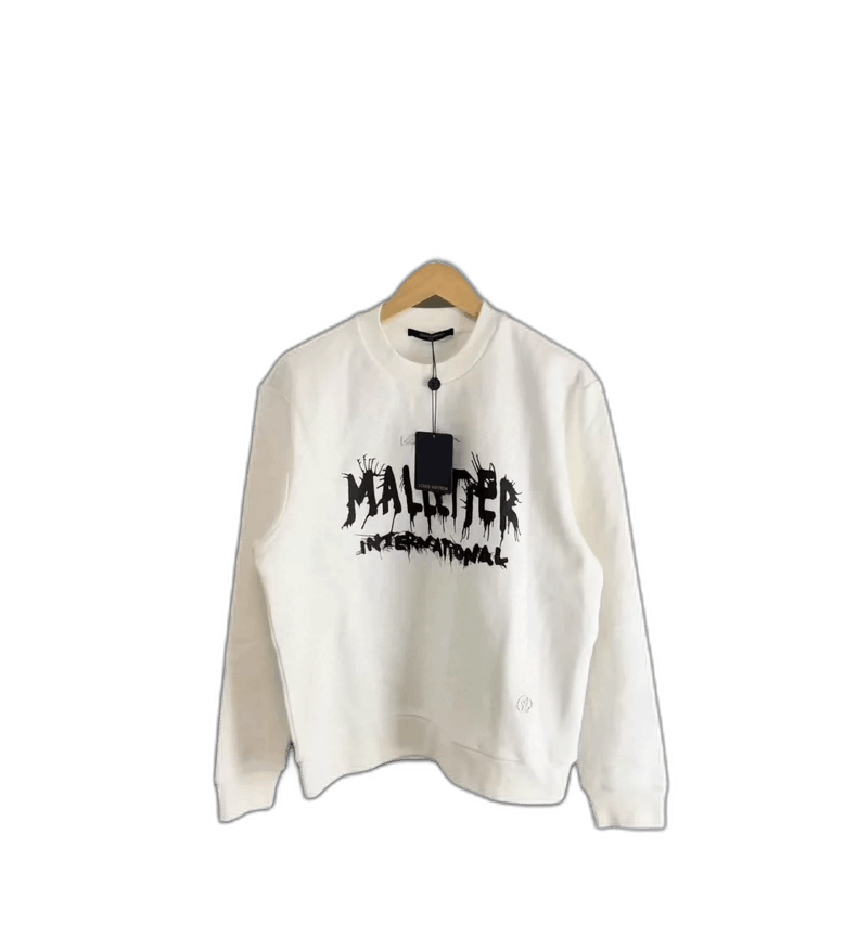 Louis Vuitton Louis Vuitton White Embroidered Sweatshirt Large-yf Size US L / EU 52-54 / 3 - 1 Thumbnail
