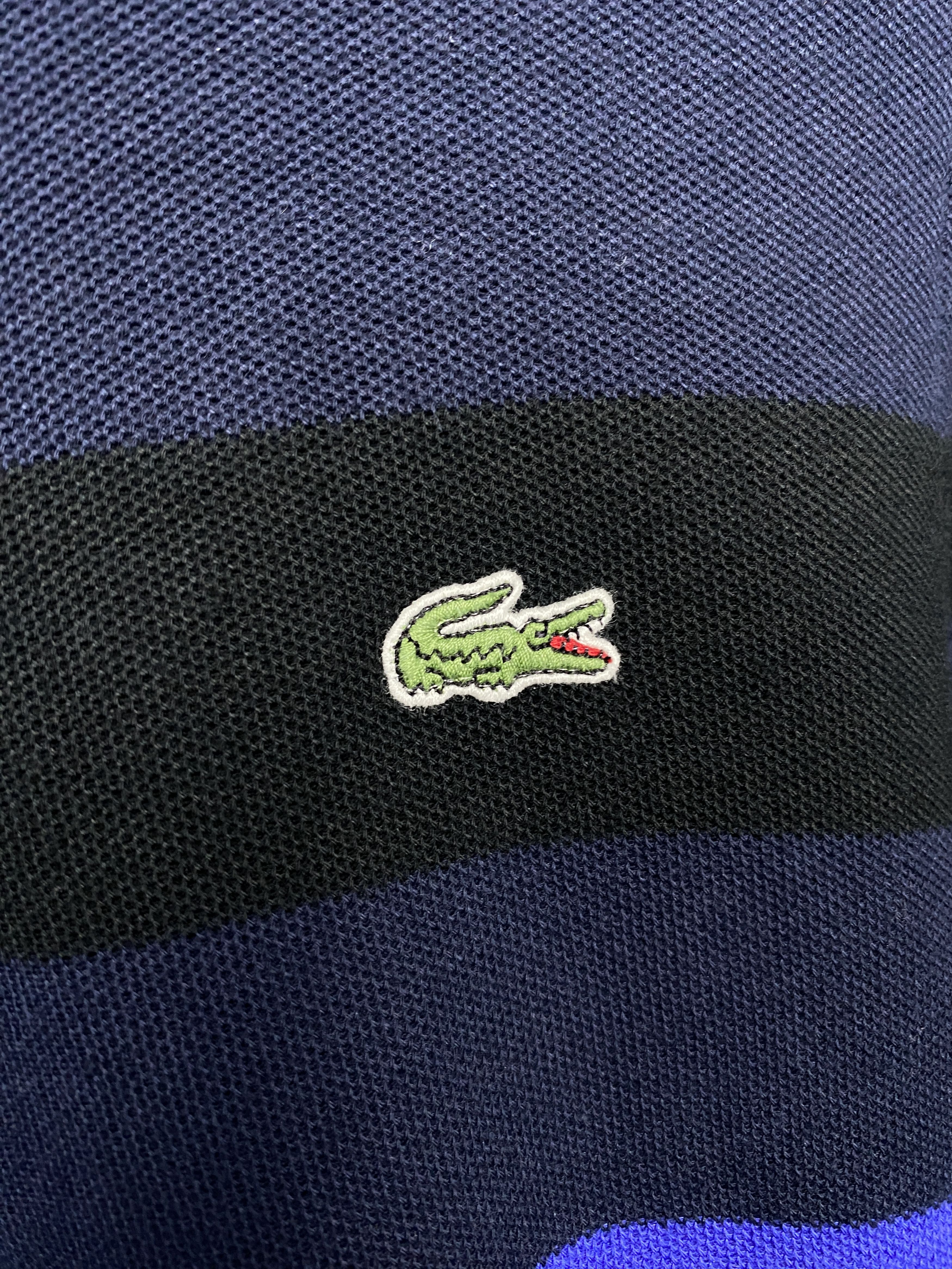 Lacoste × Vintage Lacoste Vintage Mens Long Sleeve Rugby Polo Shirt Size US S / EU 44-46 / 1 - 3 Thumbnail