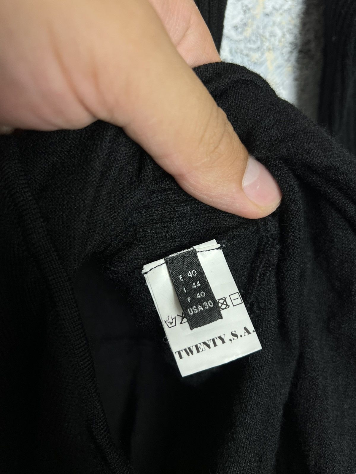 Designer × Marithe + Francois Girbaud Marithe Francois Girbaud Wool Dress Black Size Medium Size M / US 6-8 / IT 42-44 - 8 Thumbnail