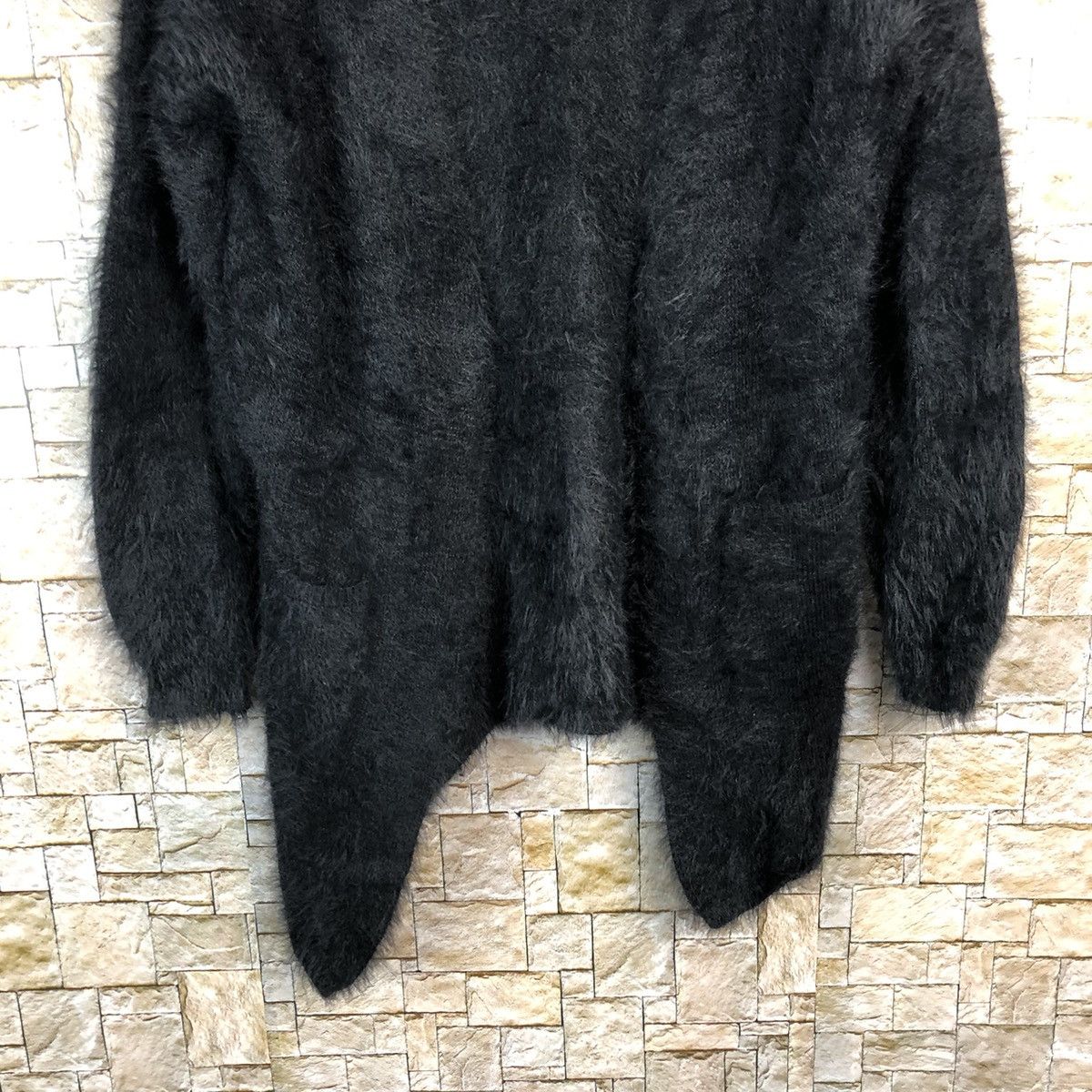 Homespun Knitwear Ray Cassin Favori fur shaggy Mohair Knitwear cardigan #A686 Size US S / EU 44-46 / 1 - 3 Thumbnail