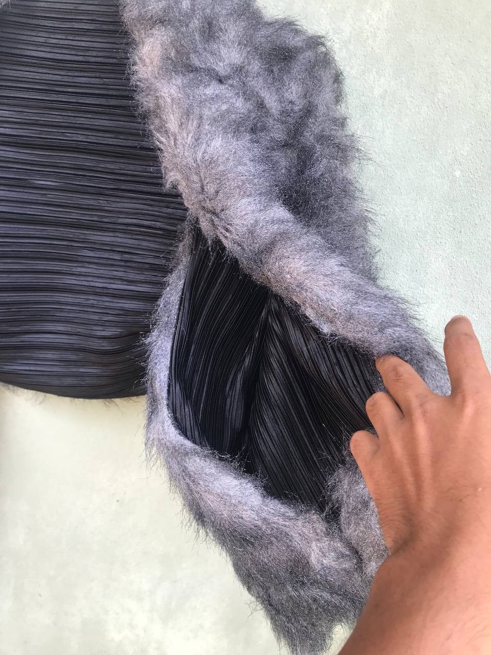 Pleats Please Issey Miyake PLEATS PLEASE Fox fur coat Size M / US 6-8 / IT 42-44 - 8 Thumbnail