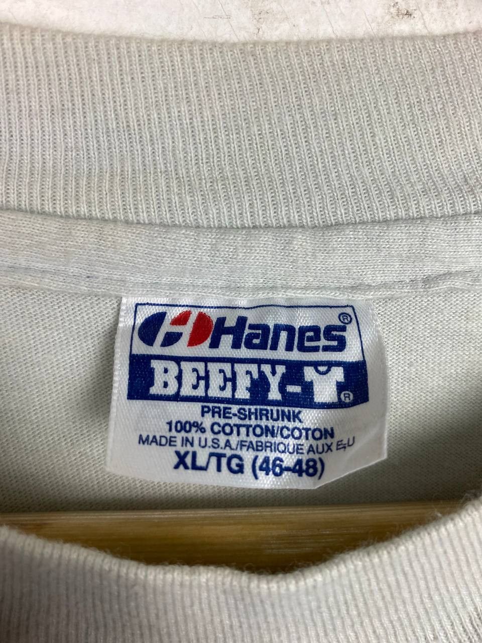 Vintage vintage 80s hanes doug fisher 88 tee single pocket tee Size US XL / EU 56 / 4 - 6 Thumbnail