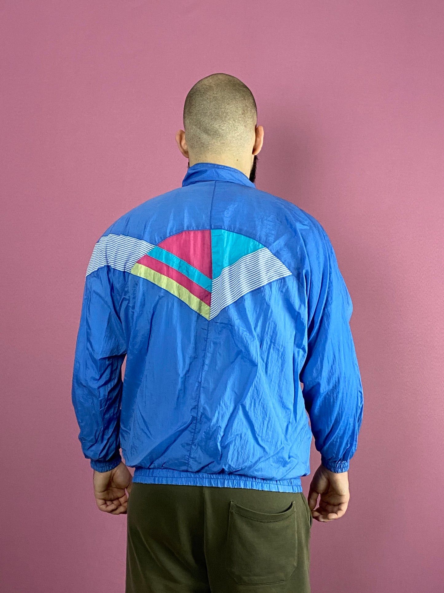 Vintage 90s Luigi Rossi Vintage Men's Windbreaker Jacket - M Size US M / EU 48-50 / 2 - 3 Thumbnail
