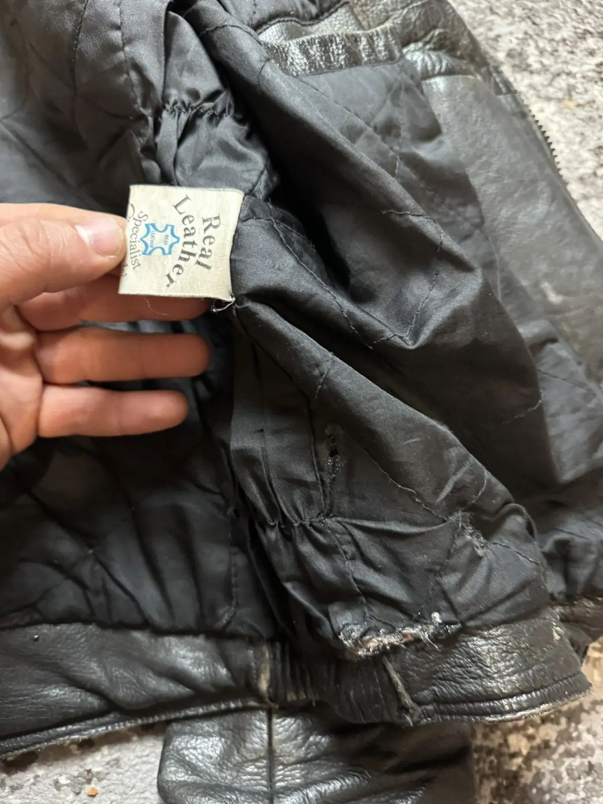 Japanese Brand × Vintage Vintage Y2K Leather Motorcycle Opium Owens Style LGB Bomber Size US S / EU 44-46 / 1 - 9 Thumbnail