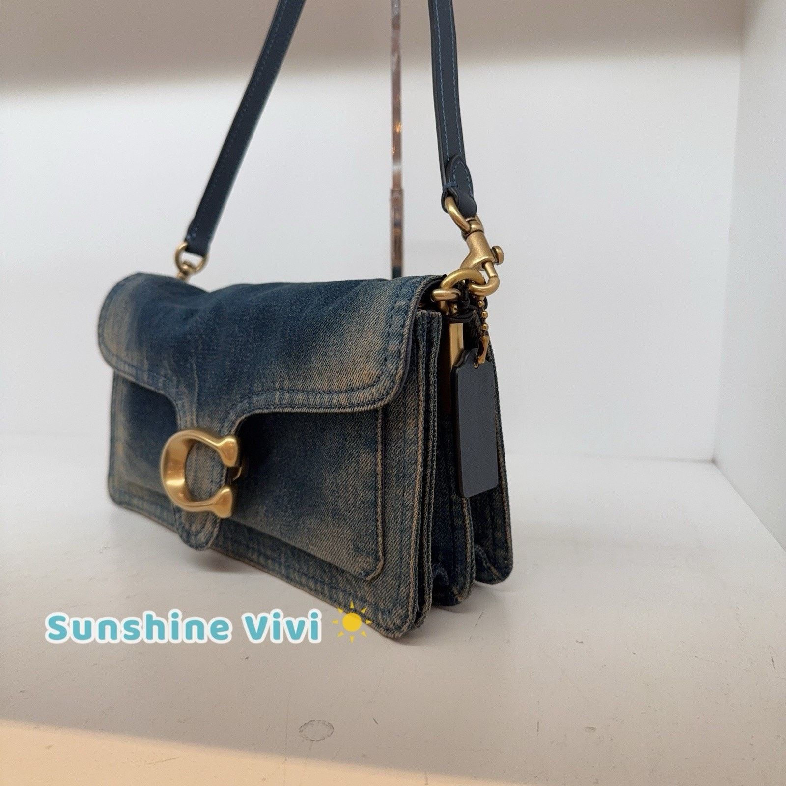 Coach NWT COACH Tabby Shoulder Bag 26 Crossbody CCX32 Dark indigo Size ONE SIZE - 3 Thumbnail