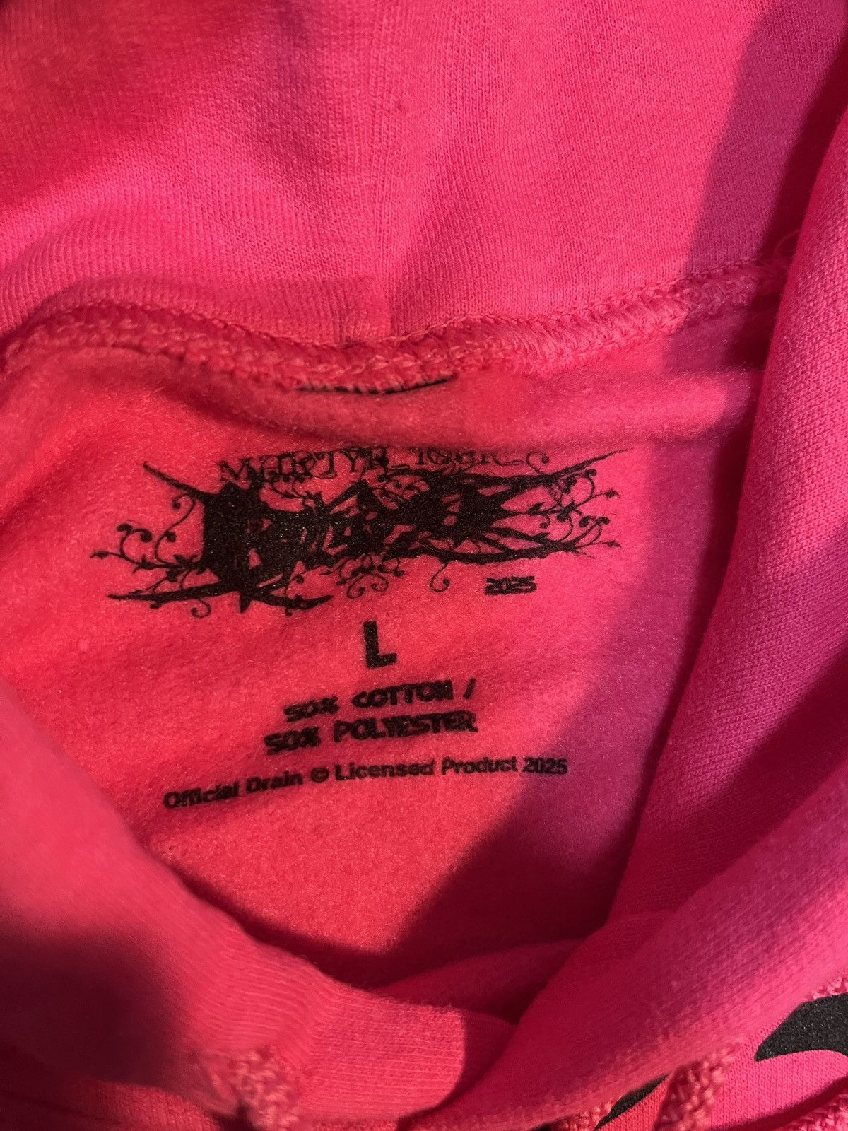 Drain Gang Martyr Tour Hoodie Acid Rain Size US L / EU 52-54 / 3 - 5 Thumbnail