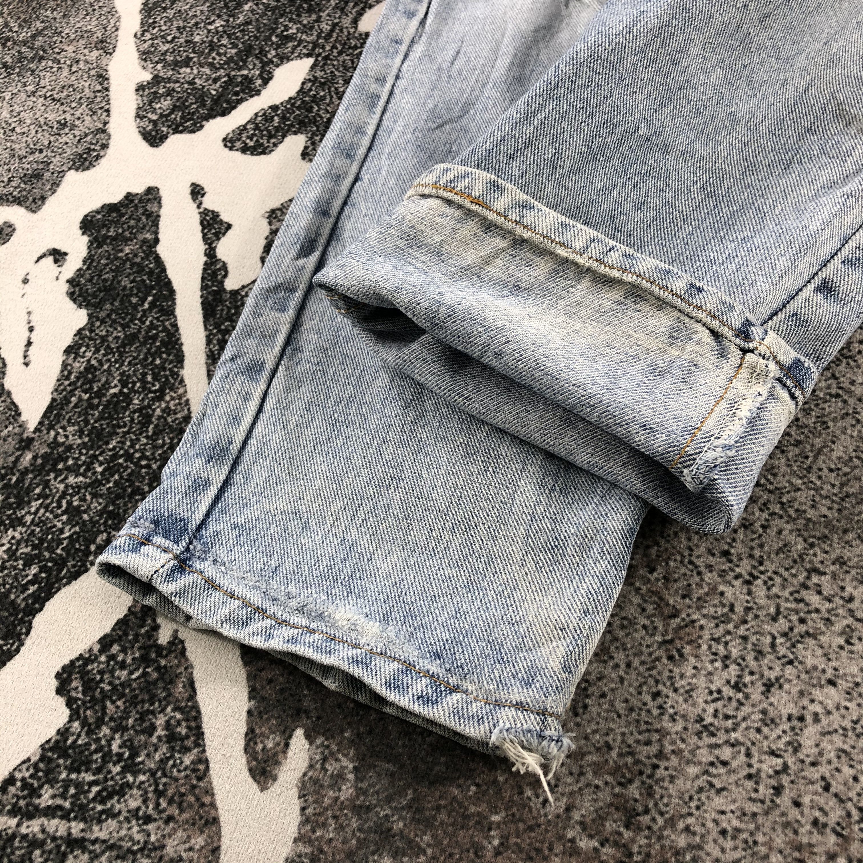Levi's Vintage 90s Levis 560 Jeans Medium Wash Denim KJ930 Size US 32 / EU 48 - 7 Thumbnail