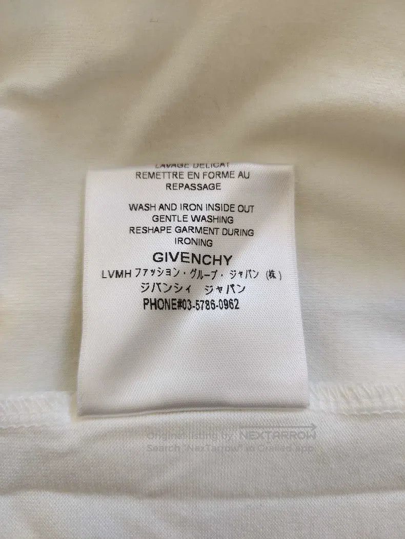 Givenchy Givenchy Cotton Letter Logo Printed Short Sleeve T-Shirt Size US L / EU 52-54 / 3 - 5 Thumbnail