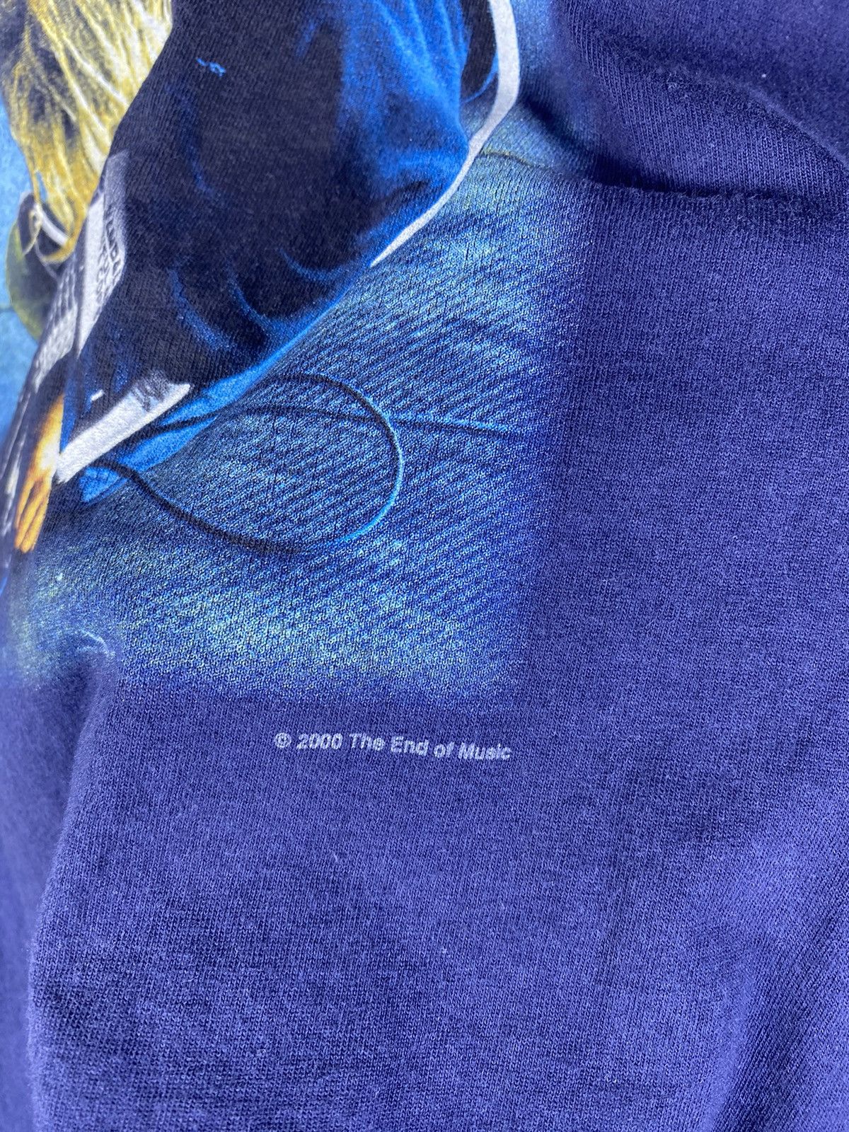 Nirvana × Vintage Vintage Kurt Cobain T-Shirt(Pukkelpop Festival 91’) Size US L / EU 52-54 / 3 - 8 Thumbnail