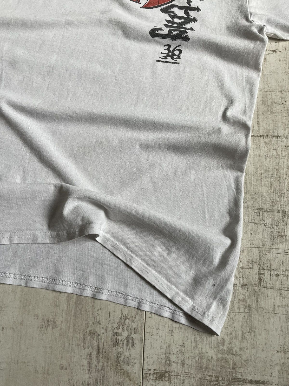 Rap Tees × Vintage × Wu-Tang Clan Wu-Tang Clan Rap 36 Chambers T-Shirt Vintage Big Logo Size US M / EU 48-50 / 2 - 10 Thumbnail