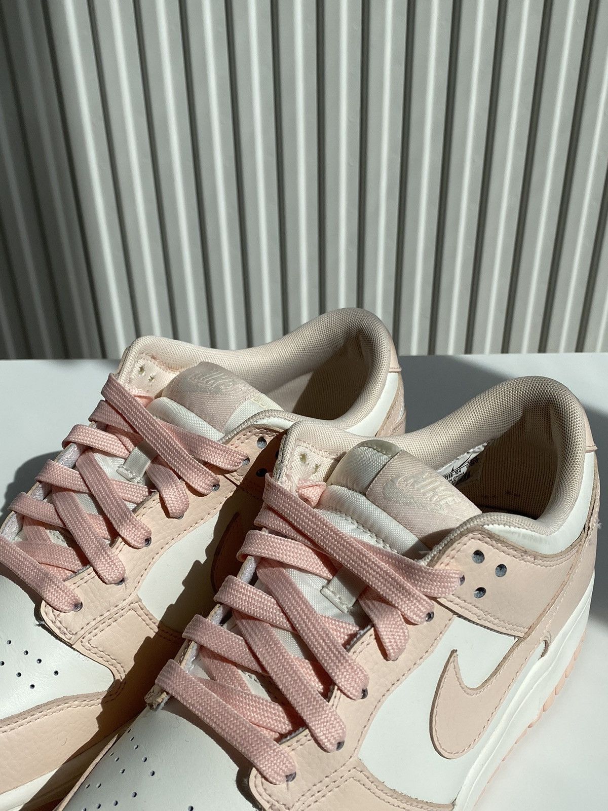 Nike 2016 Nike Dunk Low Sail Sunset Tint Size US 7 / EU 40 - 5 Thumbnail