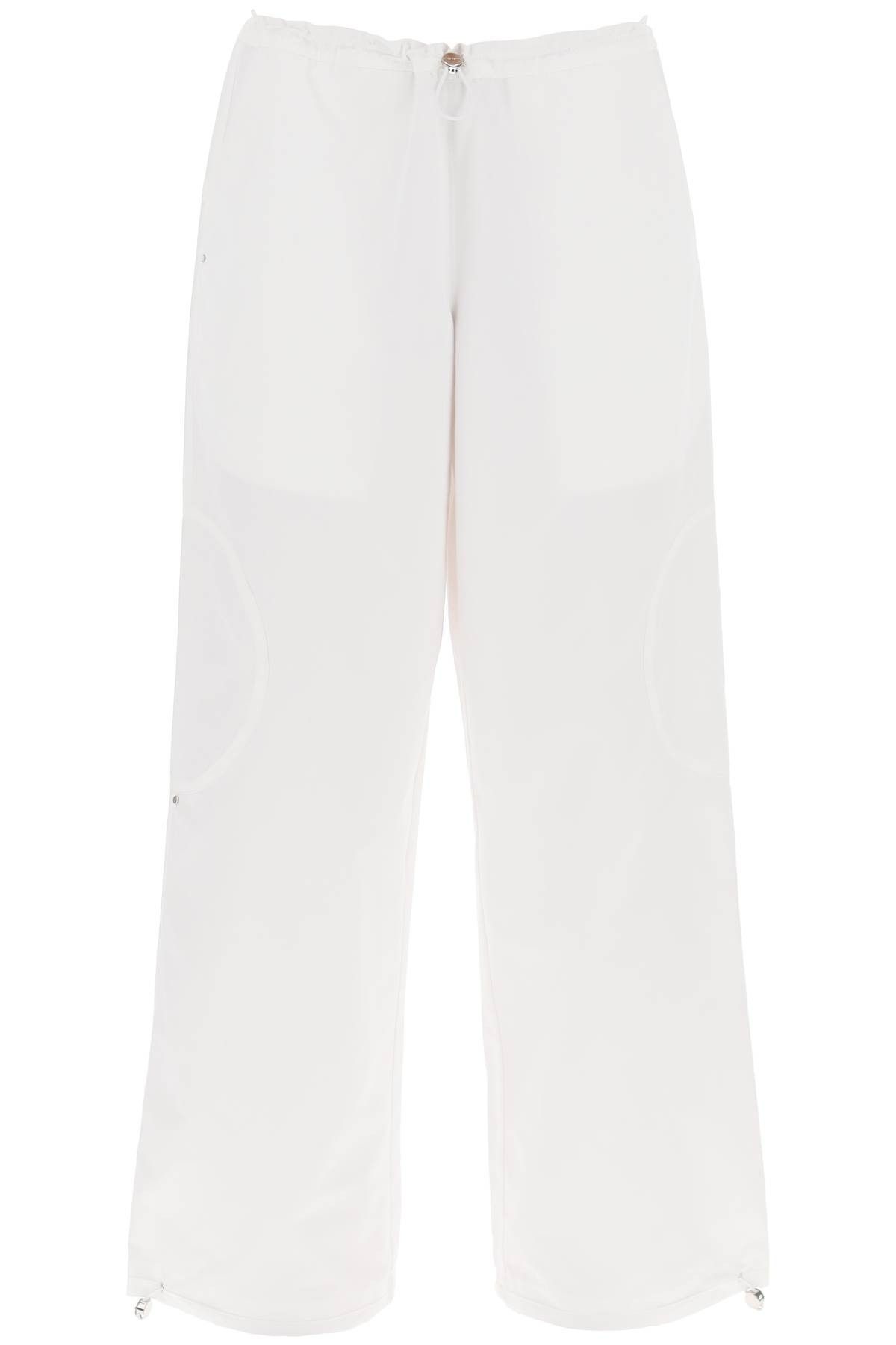 image of Saks Potts Lucky Wide Leg Pants in Bianco, Women's (Size 26)