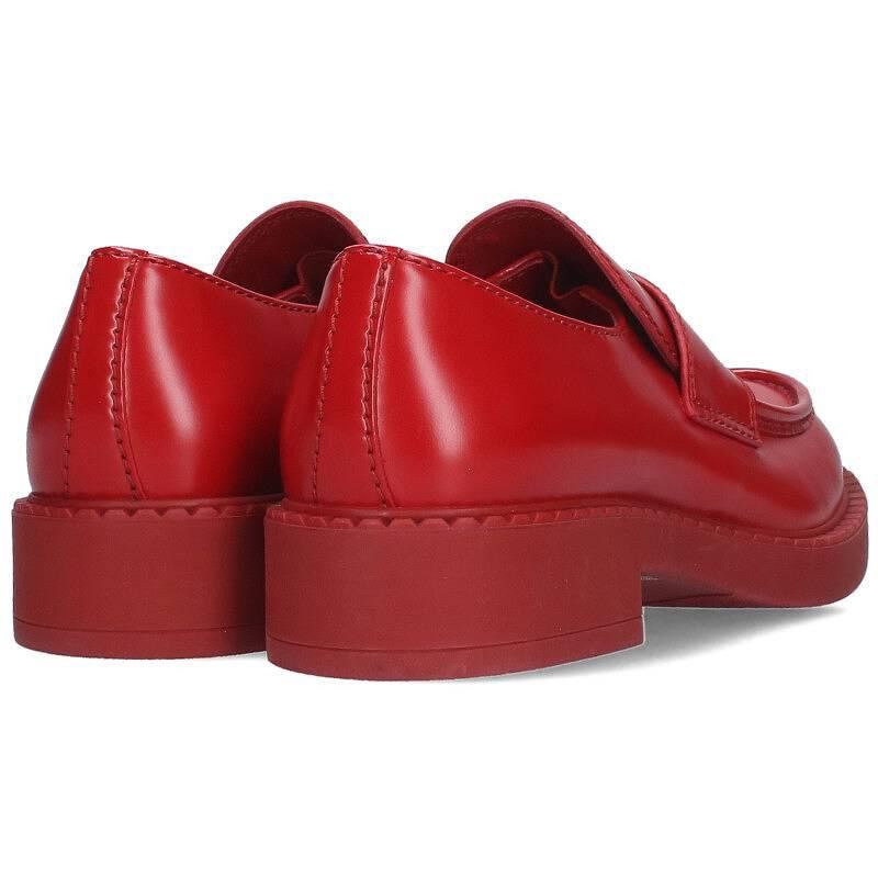 Prada PRADA Logo plate leather loafers Size US 9.5 / EU 42-43 - 3 Thumbnail