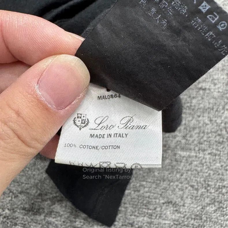 Loro Piana Loro Piana Pattern Print Short Sleeve Tee. Size US XS / EU 42 / 0 - 5 Thumbnail