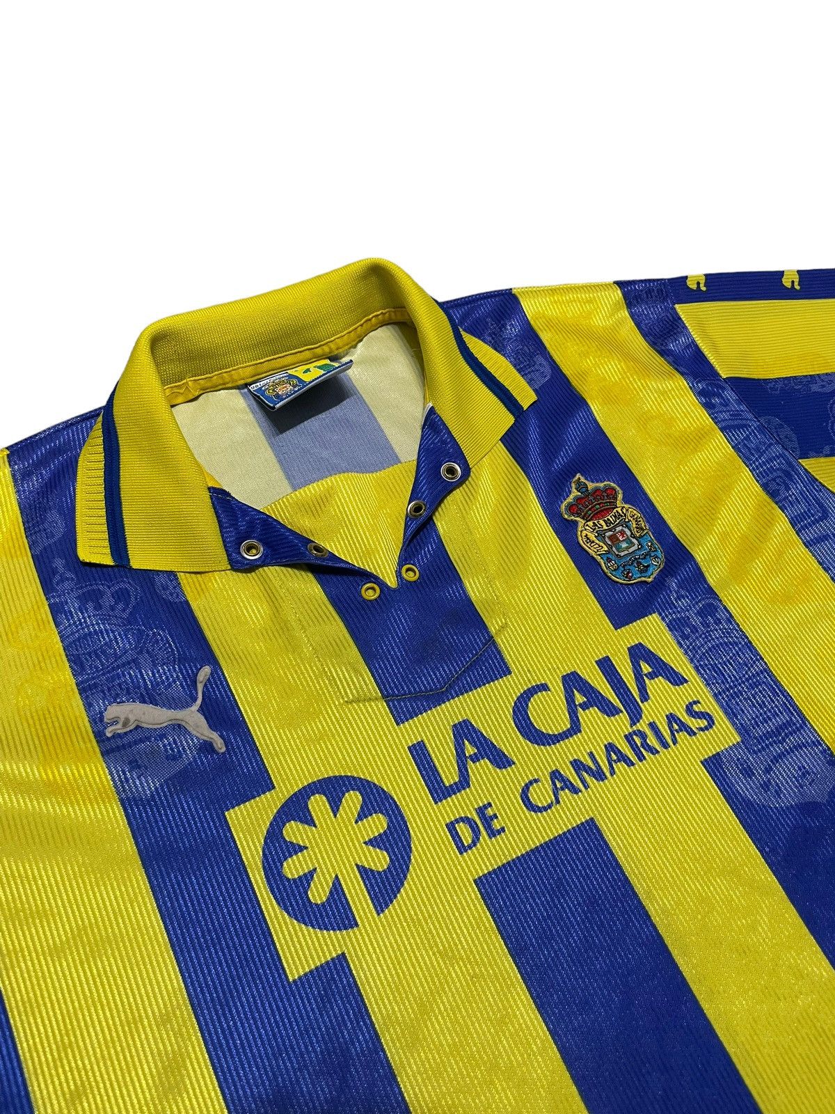 Puma Vintage Puma 1998/1999 U.D Las Palmas away Jersey la liga Size US M / EU 48-50 / 2 - 2 Thumbnail