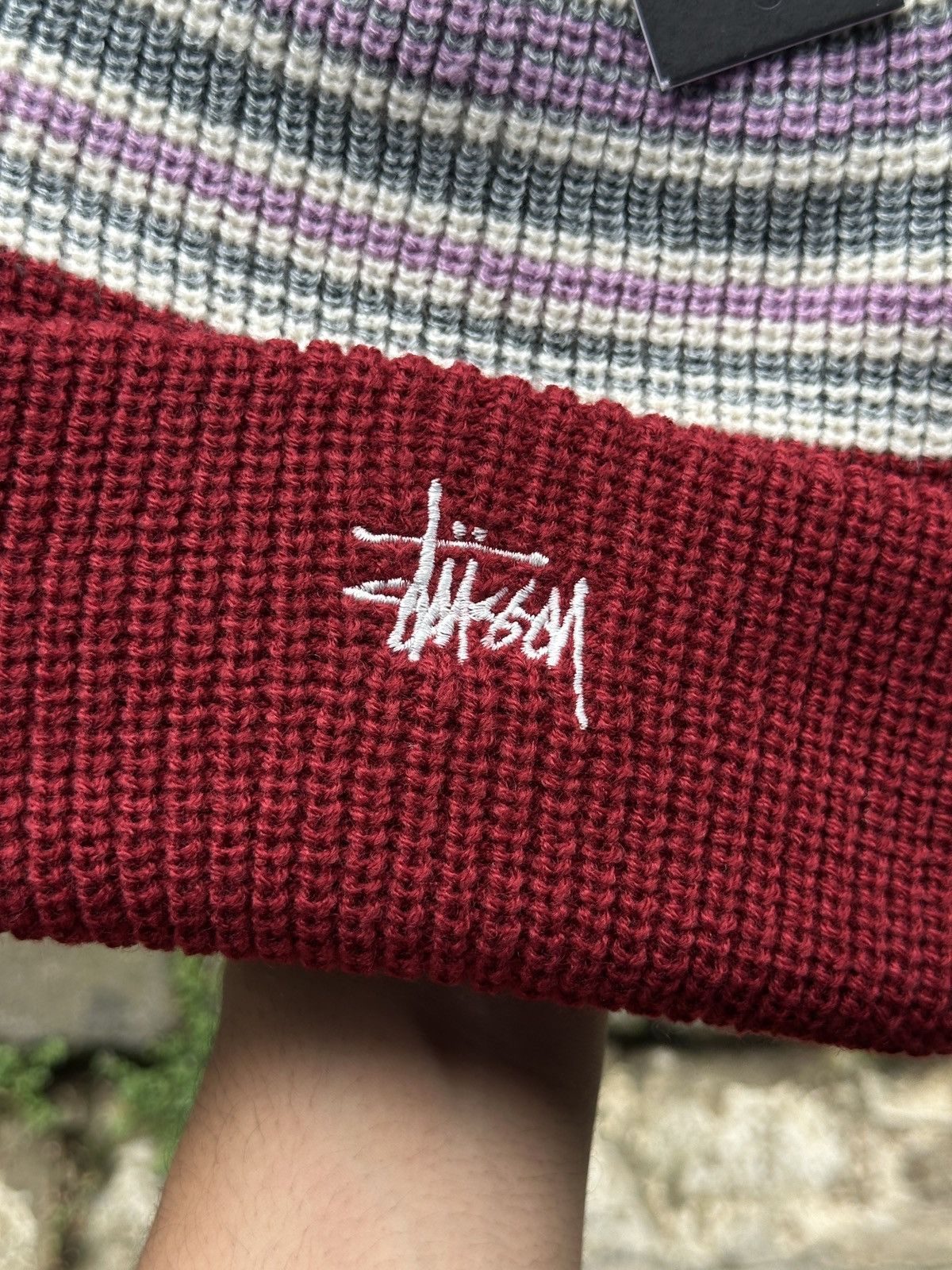 Stussy Stussy beanie Striped Cuff Size ONE SIZE - 3 Thumbnail