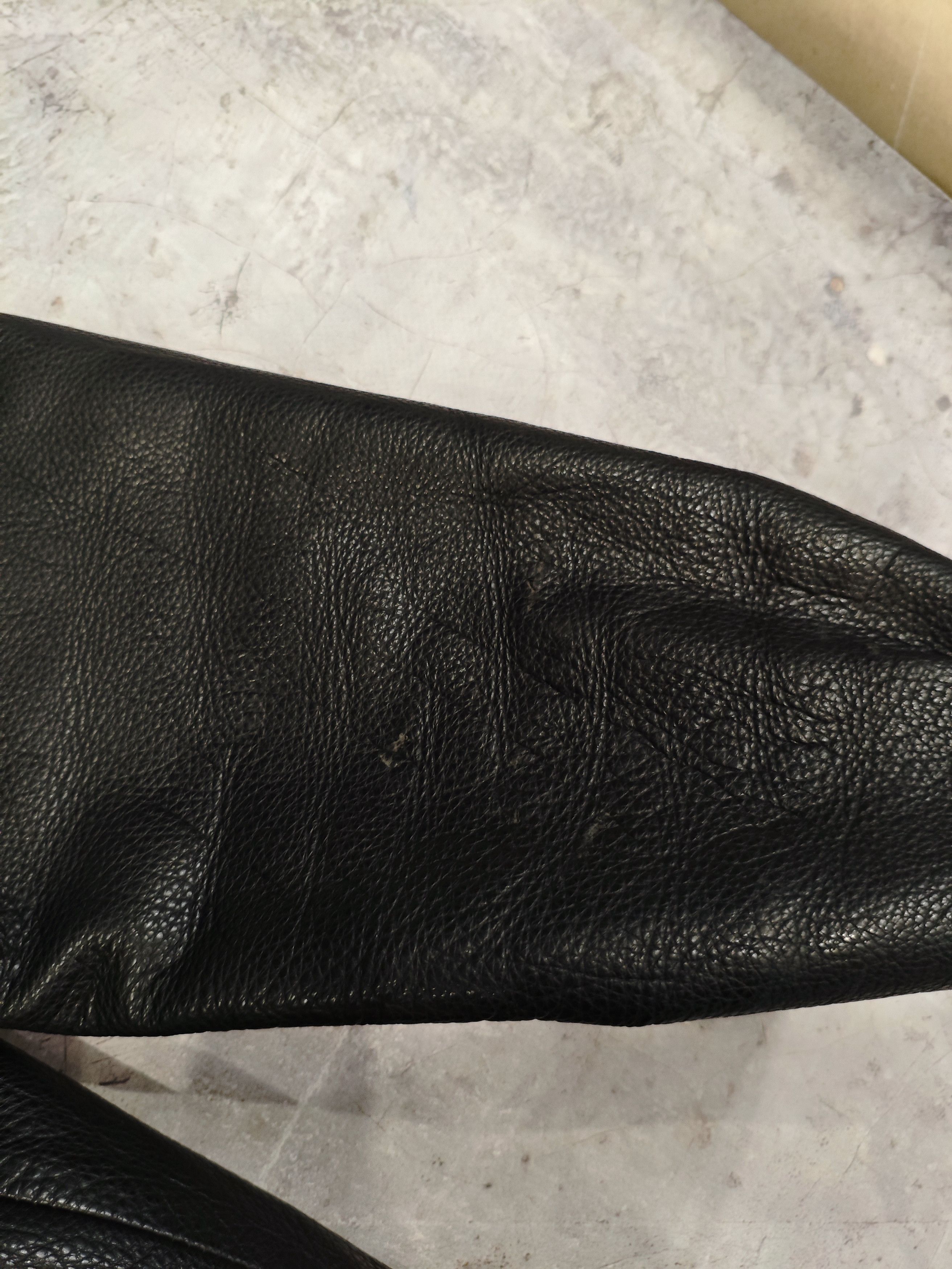 Genuine Leather × Vintage Hunter Horse 2000s Genuine Leather jacket Streetwear Luxury Size US L / EU 52-54 / 3 - 3 Thumbnail