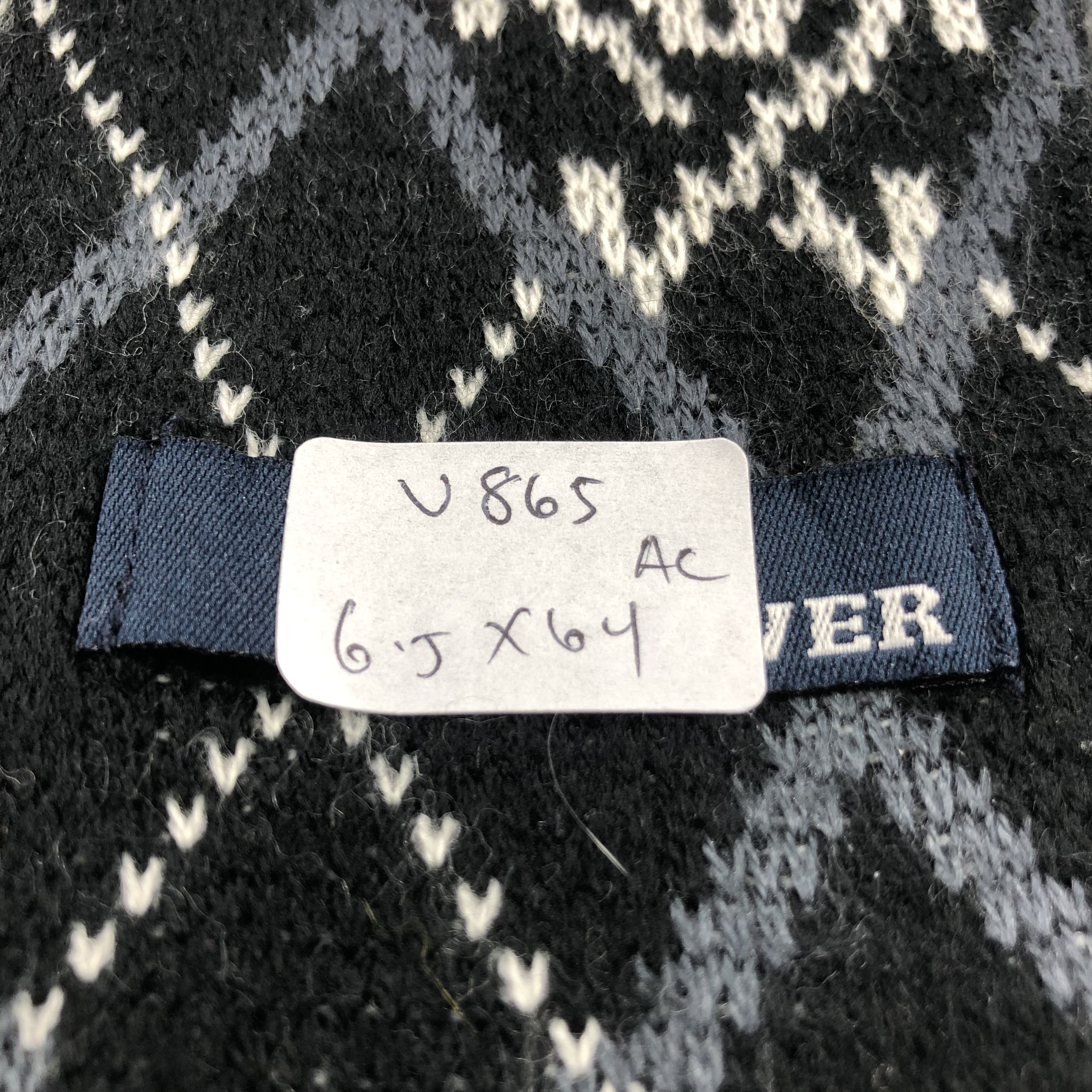 Seditionaries Hang Over Skulls and Bones Wool Scarf Muffler V865 Size ONE SIZE - 5 Thumbnail