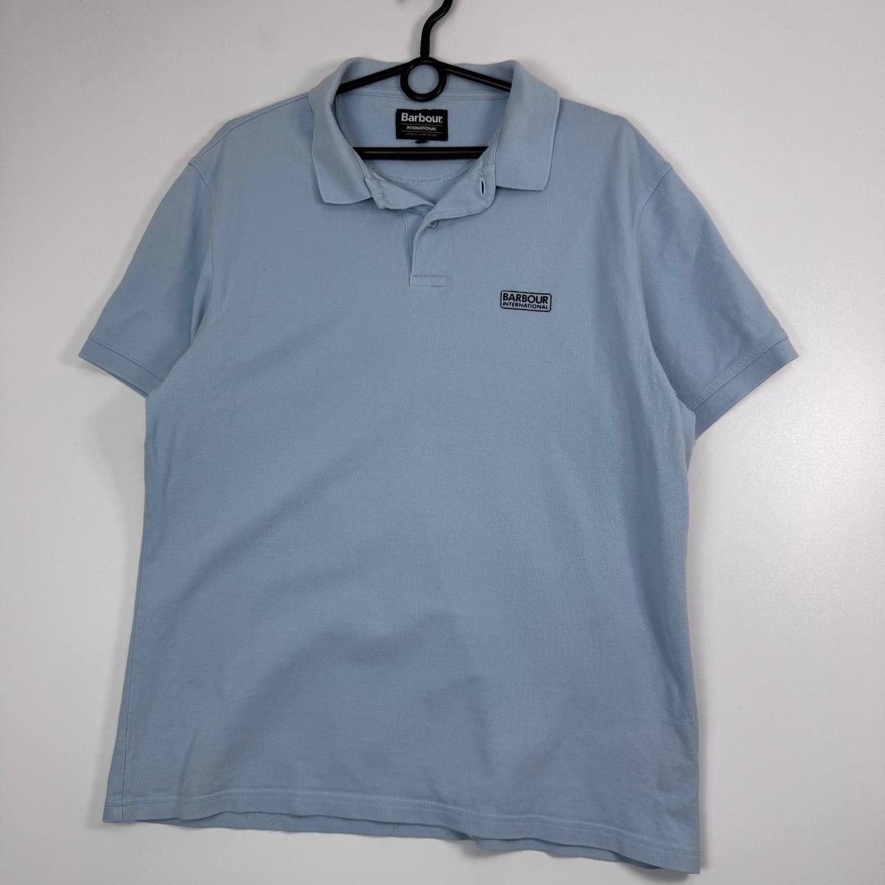 Barbour Barbour International Polo Shirt Light Blue Mens Size XL Size US XL / EU 56 / 4 - 1 Thumbnail