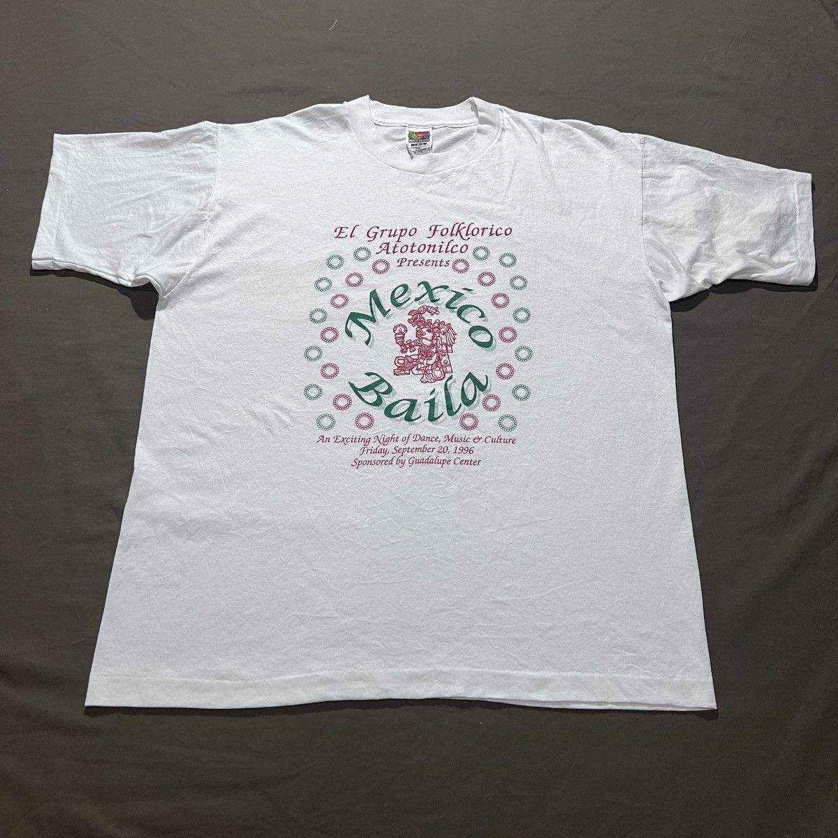 Vintage Vintage 90s Mexico Baila Dance music culture Promo Tee XL Size US XL / EU 56 / 4 - 2 Thumbnail
