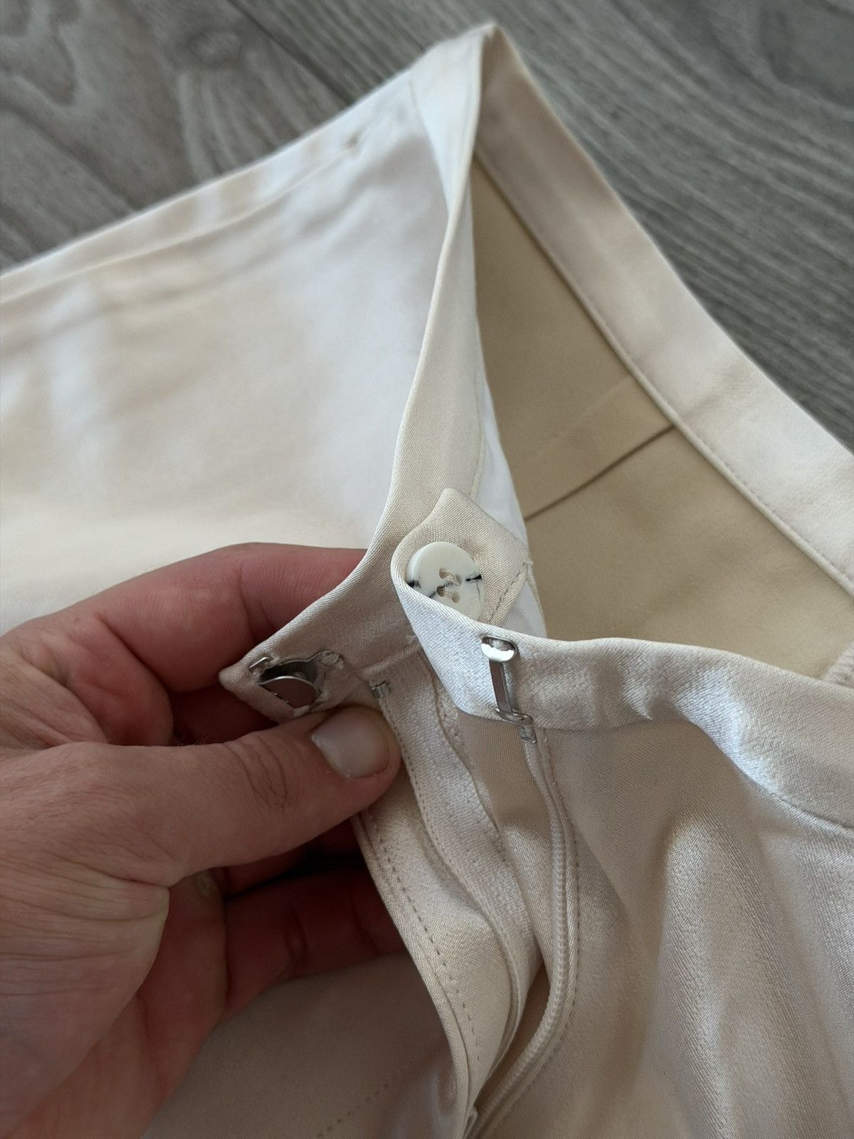 By Malene Birger By Malene Birger Luxury Beige Perl Gold Pants Size 26" / US 2 / IT 38 - 4 Thumbnail