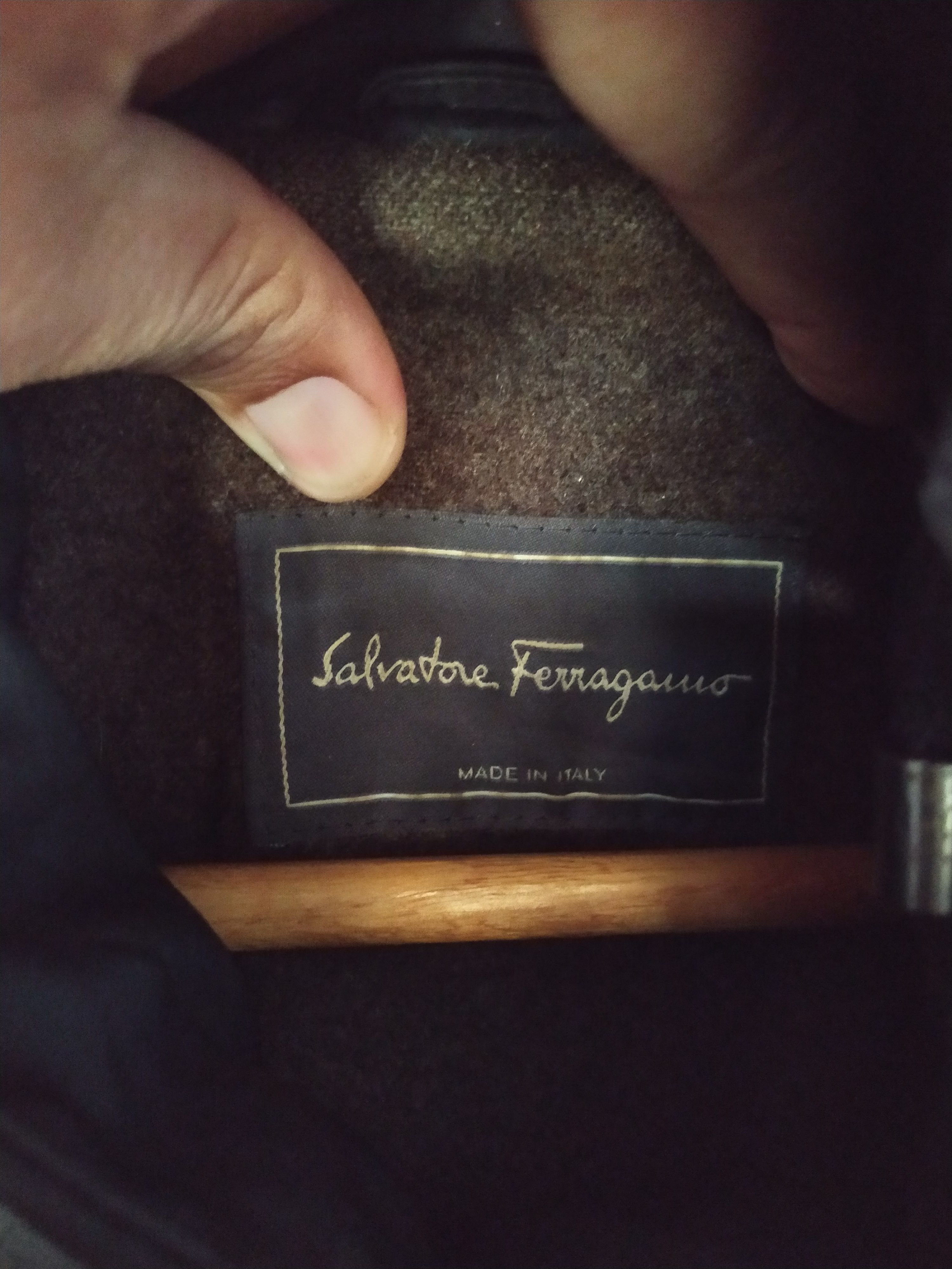 Salvatore Ferragamo Salvatore Ferragamo Wool Hooded Sticky Parka Size US XL / EU 56 / 4 - 11 Thumbnail