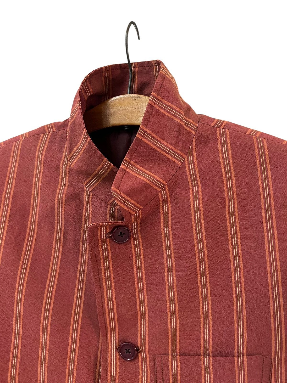 Romeo Gigli Vintage Romeo Gigli Stripes Jacket Blazer Size US M / EU 48-50 / 2 - 6 Thumbnail