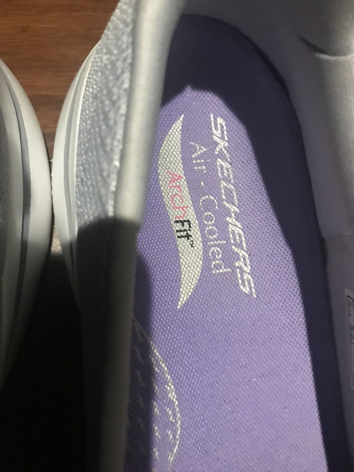 SKECHERS Skechers Women's Air cooled Arch Fit Gray Slip-On Shoes Size US 12 / IT 42 - 5 Thumbnail