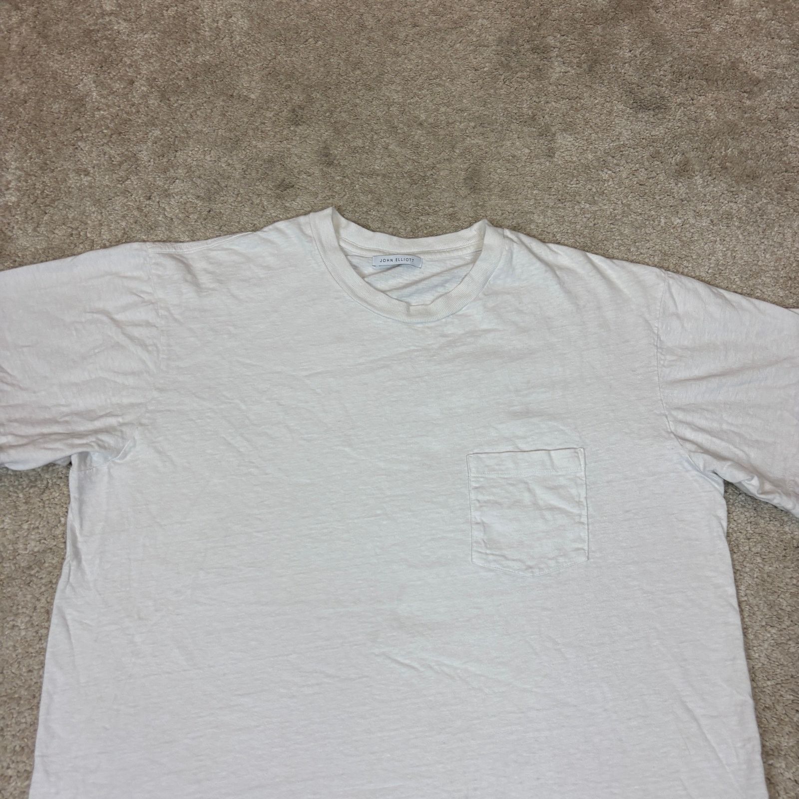 John Elliott John Elliot Cotton Crew T Shirt Men's 2XL XXL Quiet Luxury Size US XXL / EU 58 / 5 - 2 Thumbnail