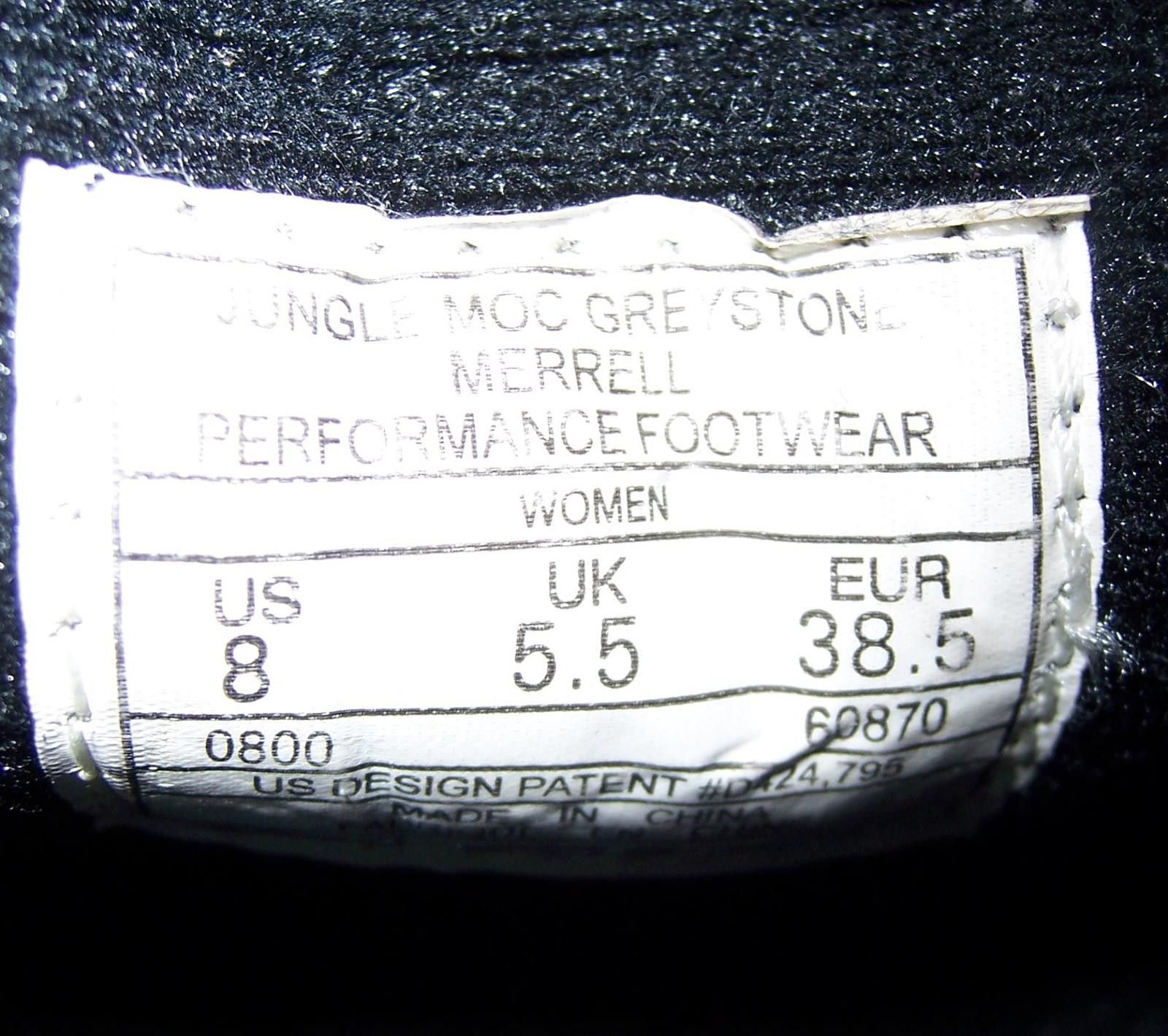 Merrell Merrell Women's Jungle Moc - US 8 - Greystone - Comfort Shoe Size US 8 / IT 38 - 7 Thumbnail