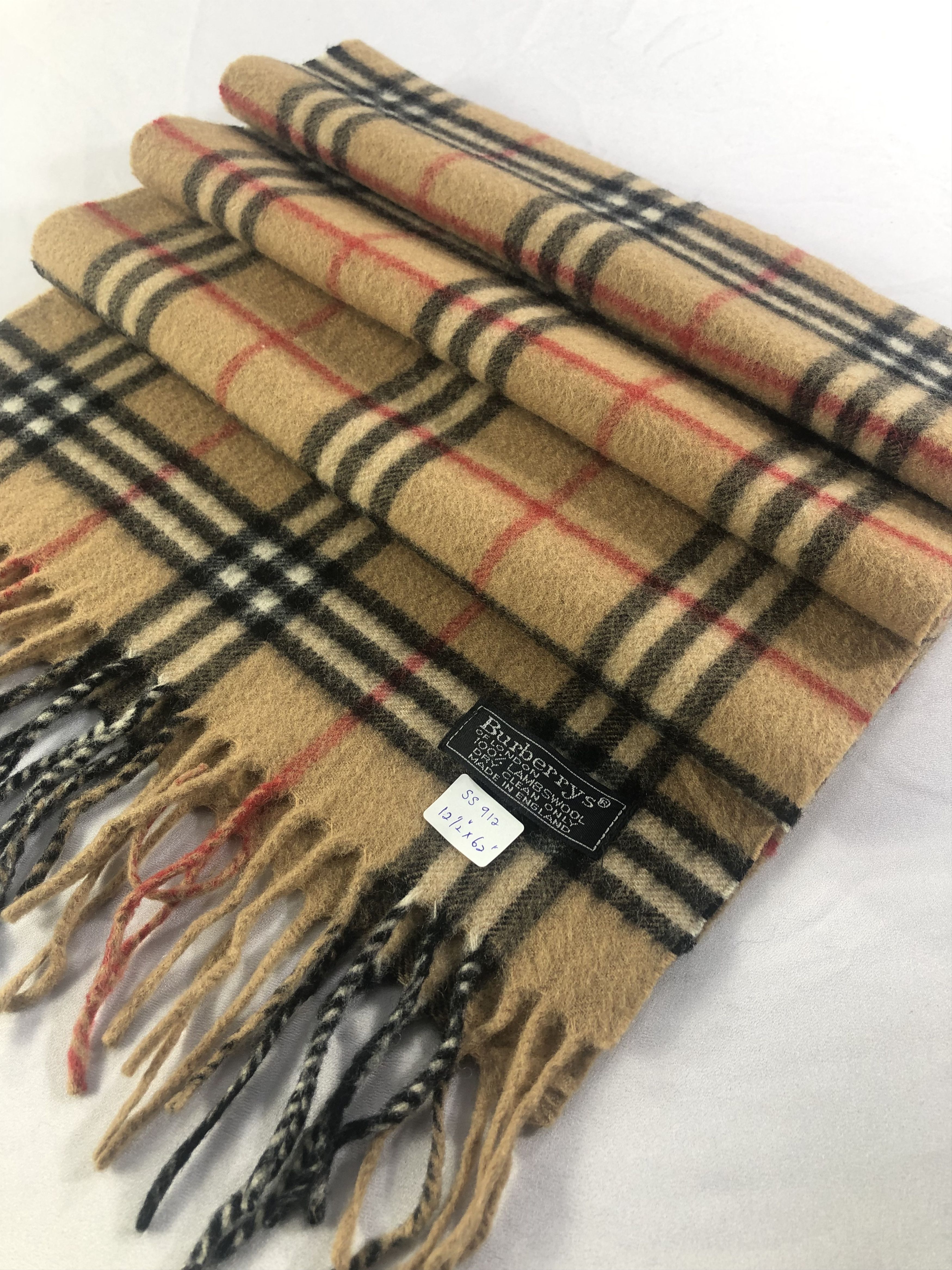 Burberry Burberry Wool Scarf / Muffler / Neckwear Size ONE SIZE - 2 Thumbnail