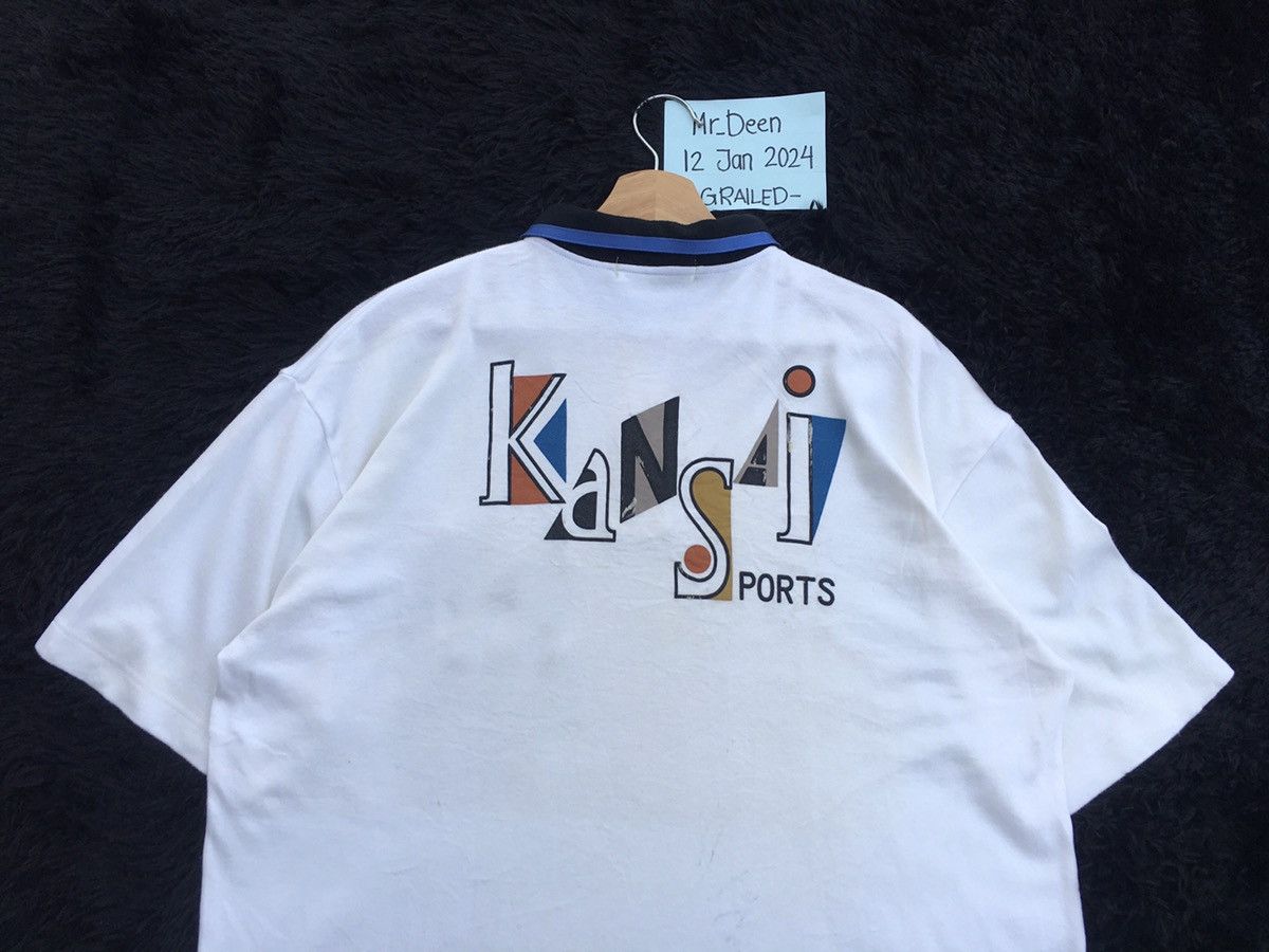 Kansai Yamamoto Rare Vintage 90s KANSAI Sports Polo Shirt Size US L / EU 52-54 / 3 - 6 Thumbnail