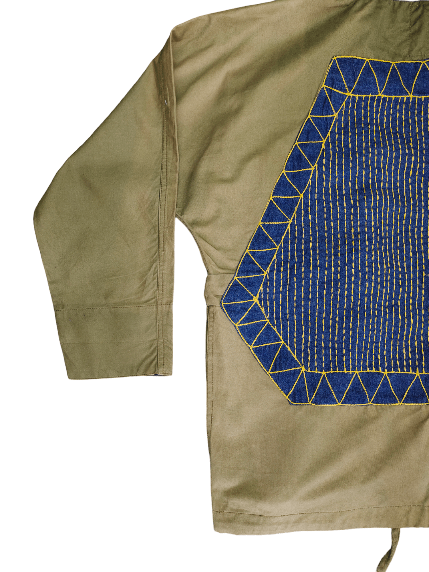 If Six Was Nine Amina Patchwork Boro Distress Color Multi Pocket Jacket Size US XL / EU 56 / 4 - 5 Thumbnail