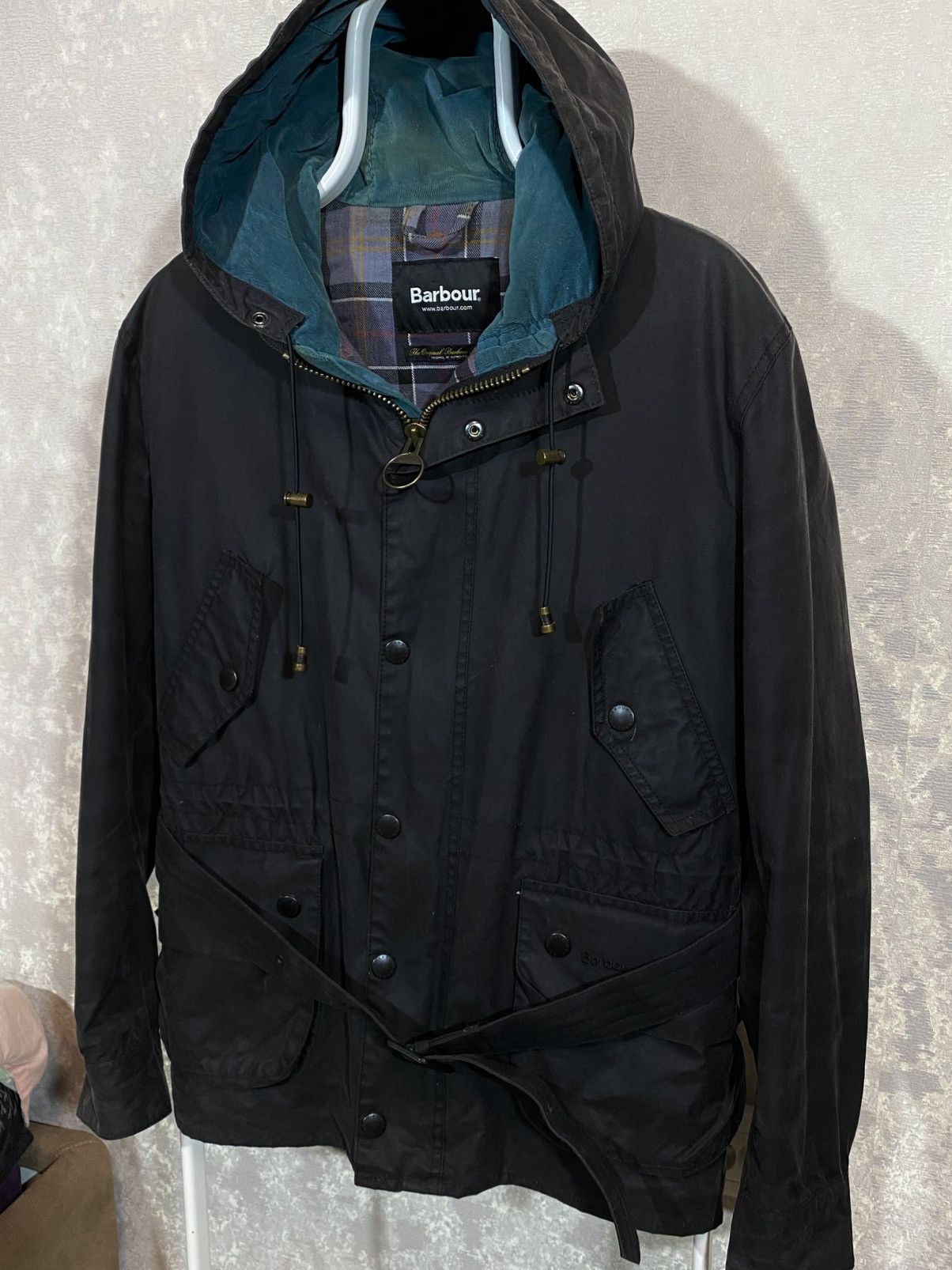 Barbour Barbour Durham Walking Wax Men Jacket Size US L / EU 52-54 / 3 - 2 Thumbnail