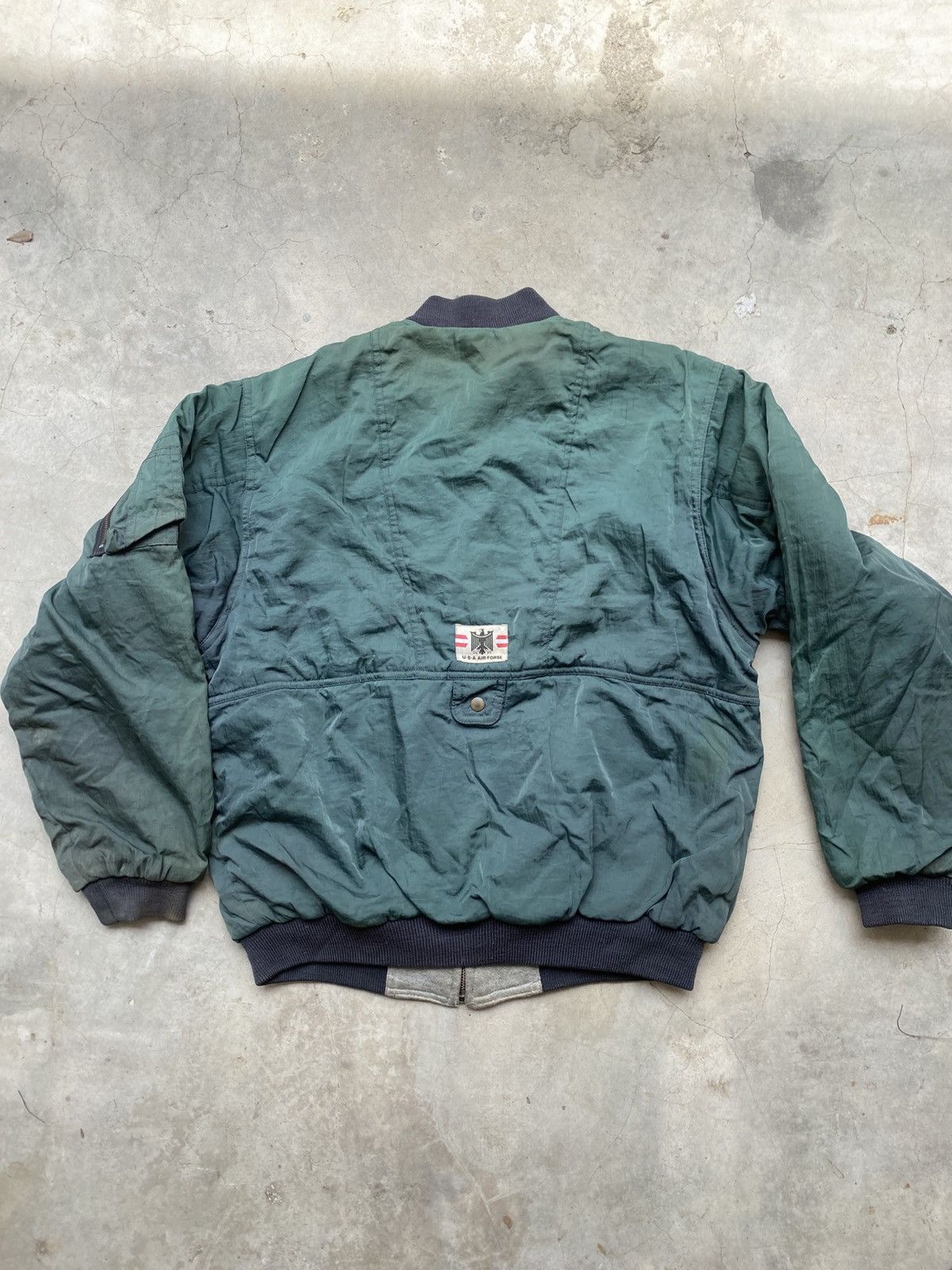 Vintage Reverseble US Air Force Size US M / EU 48-50 / 2 - 2 Thumbnail