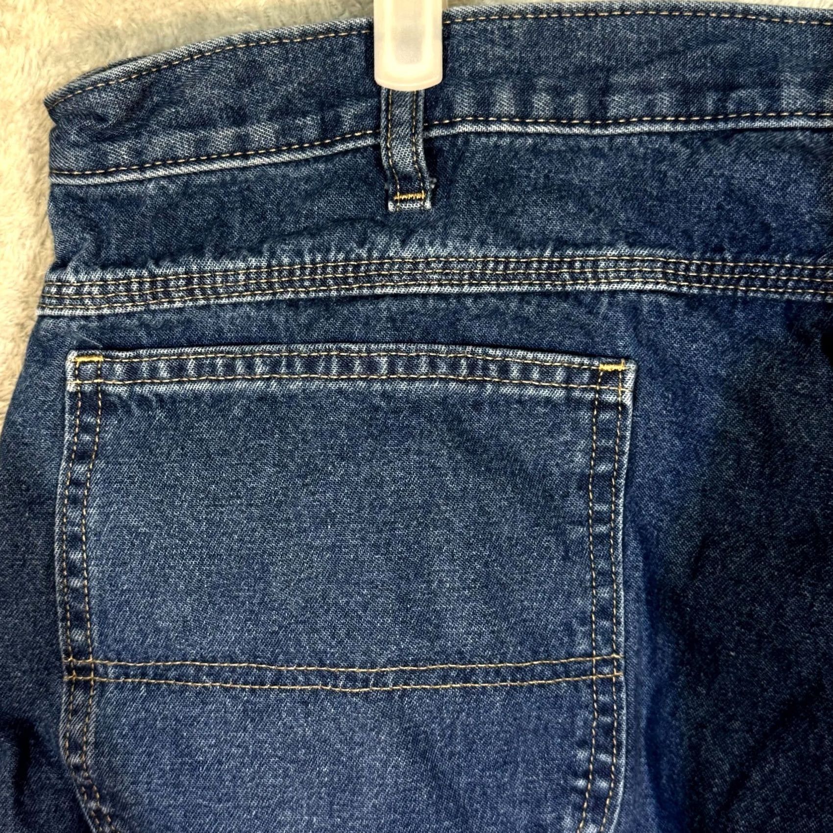 Dickies Dickies Carpenter Jeans Blue Denim Relaxed Fit Straight Leg 42x32 Mens Size US 42 / EU 58 - 6 Thumbnail