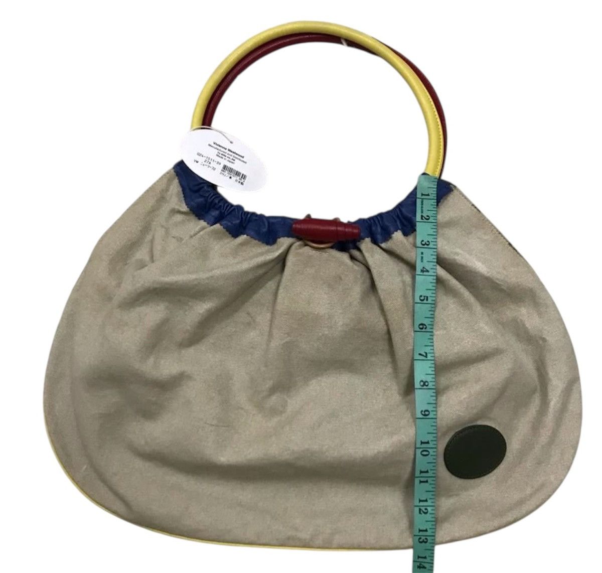 Vivienne Westwood Vivienne Westwood Shoulder Bag Leather Canvas Multicolour Size ONE SIZE - 13 Thumbnail