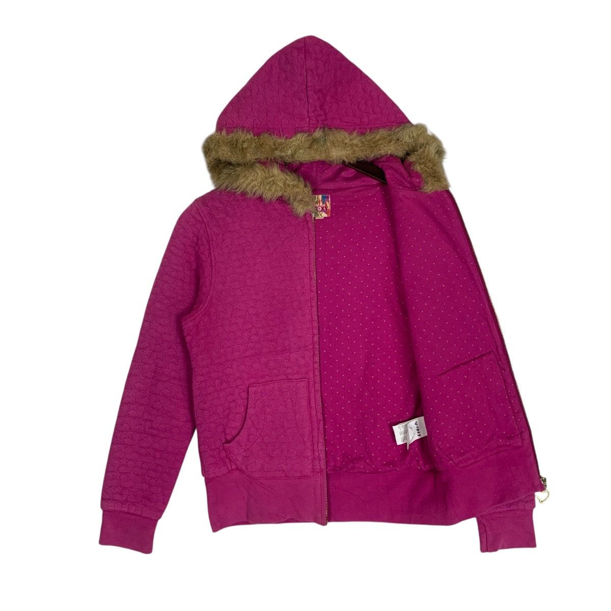 Japanese Brand RoxyQuilsilver Clothing SurfWear SurfStyle Outdoor Hoodie Size XS / US 0-2 / IT 36-38 - 4 Thumbnail