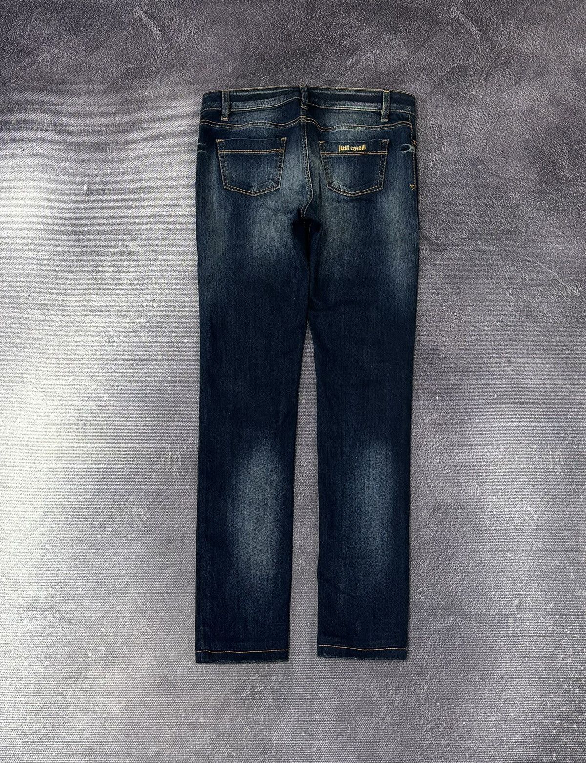Just Cavalli Just Cavalli Chic Women’s Y2K Ripped Denim Avant Garde Jeans Size 28" / US 6 / IT 42 - 2 Thumbnail