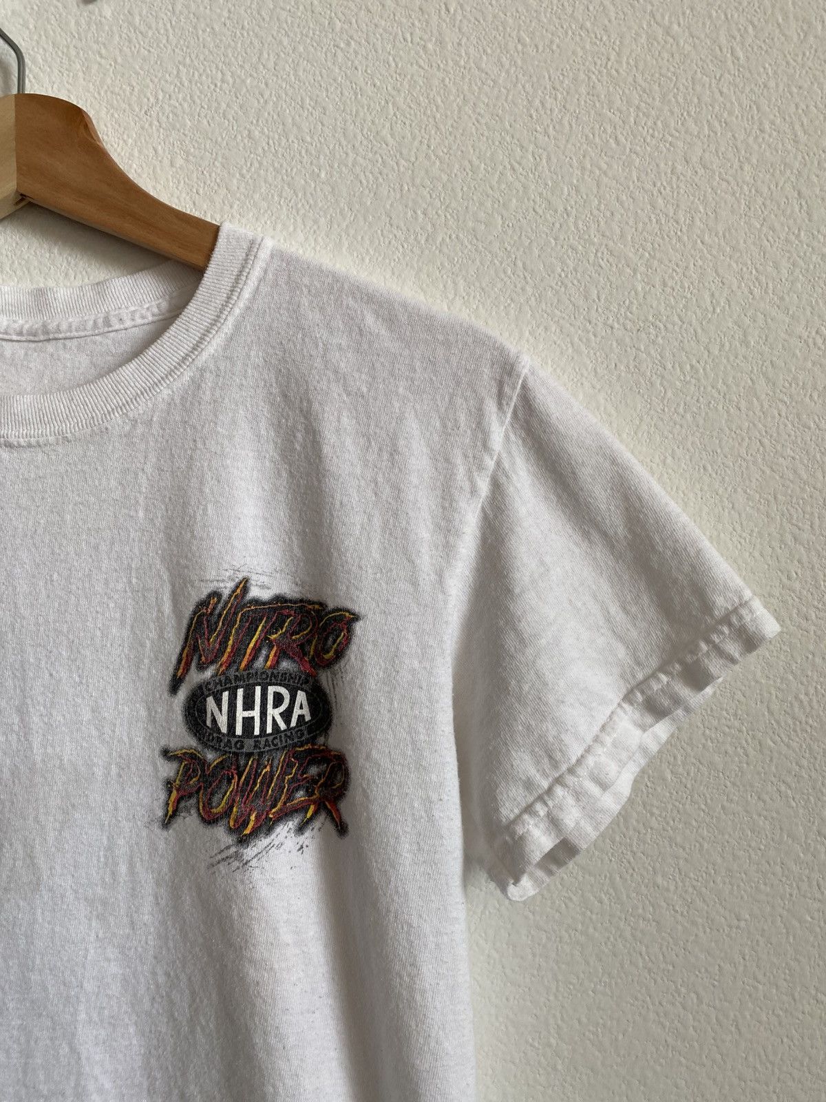 NASCAR 00s Flame Skull NHRA Racing Tee Size US S / EU 44-46 / 1 - 4 Thumbnail