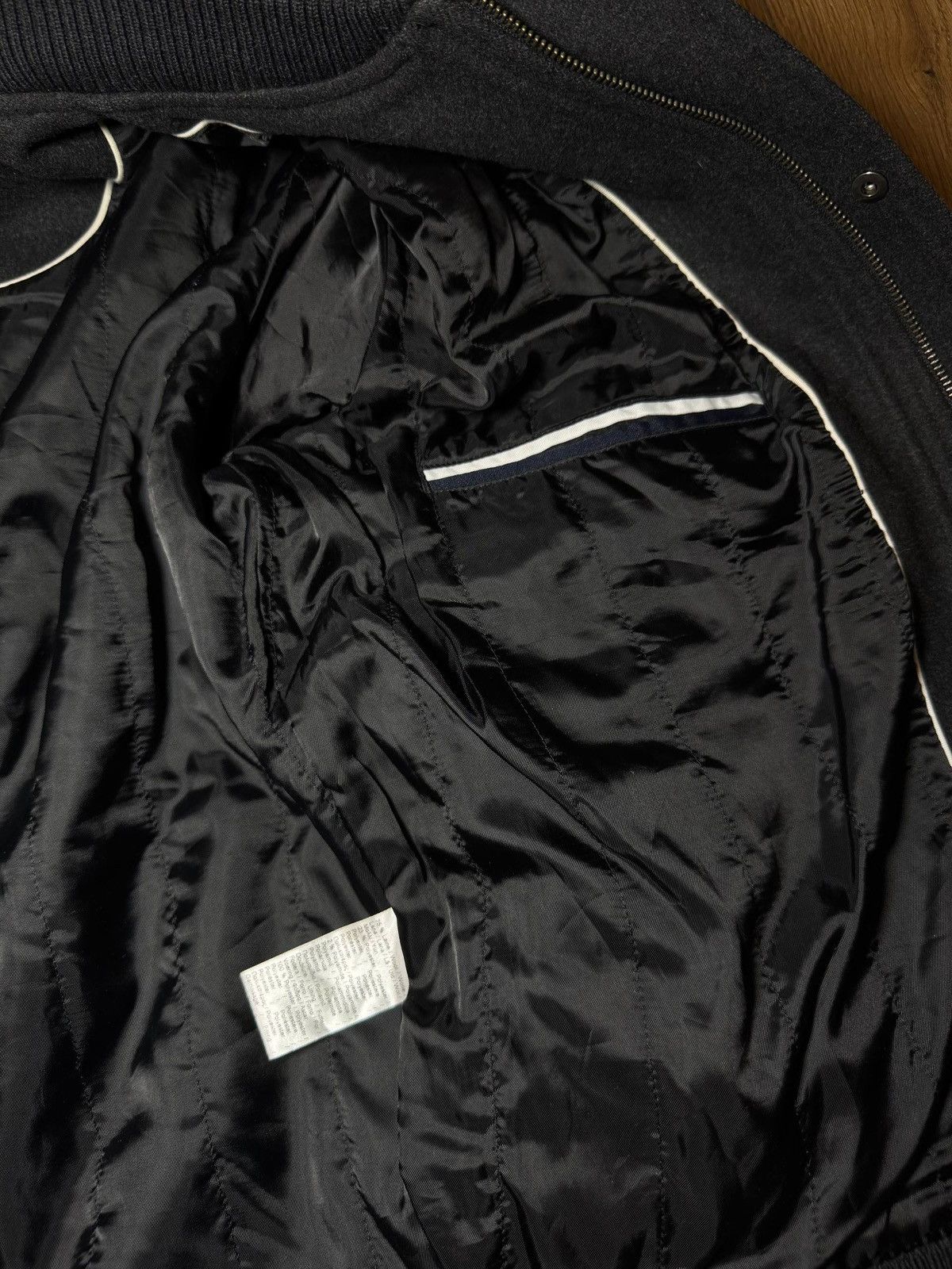 Lacoste Men`s Lacoste Rare Wool Winter Bomber Jacket Size L Size US L / EU 52-54 / 3 - 18 Thumbnail