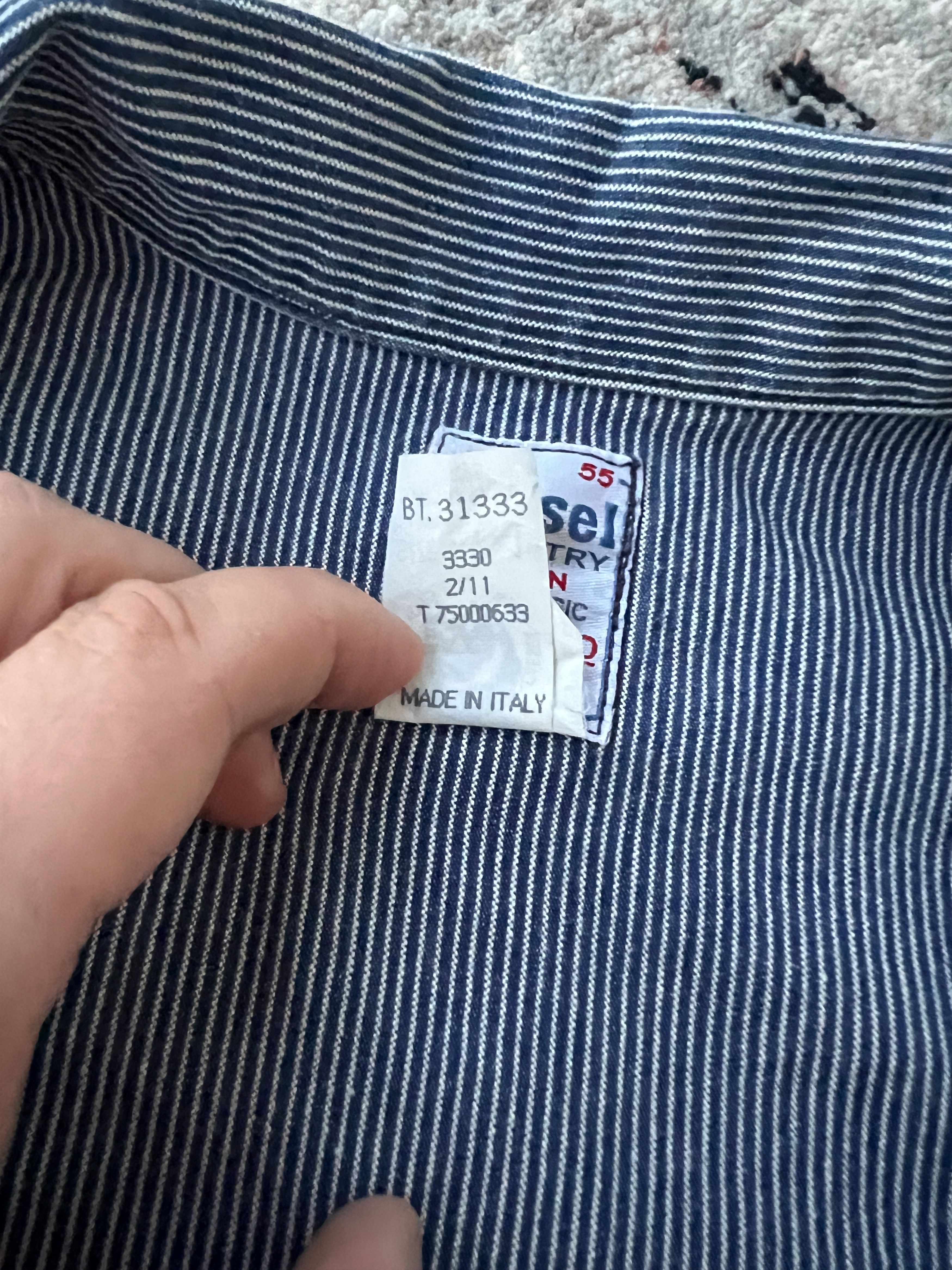 Diesel Y2K Diesel Vintage Zip Shirt Size XL / US 12-14 / IT 48-50 - 9 Thumbnail