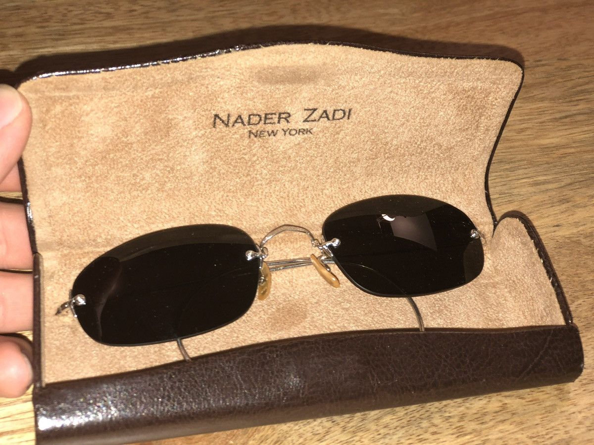 Other Nader Zadi NY Custom Silver Rimless Sunglasses Size ONE SIZE - 2 Thumbnail