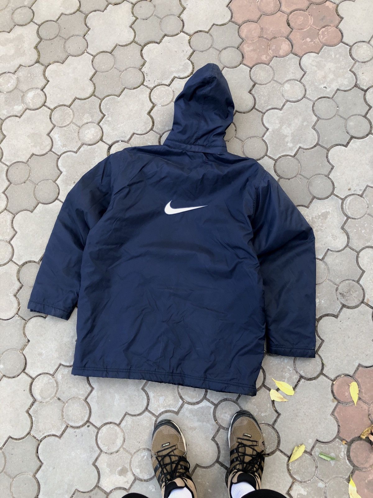 Vintage Nike Big Swoosh Y2K Light Jacket USA
