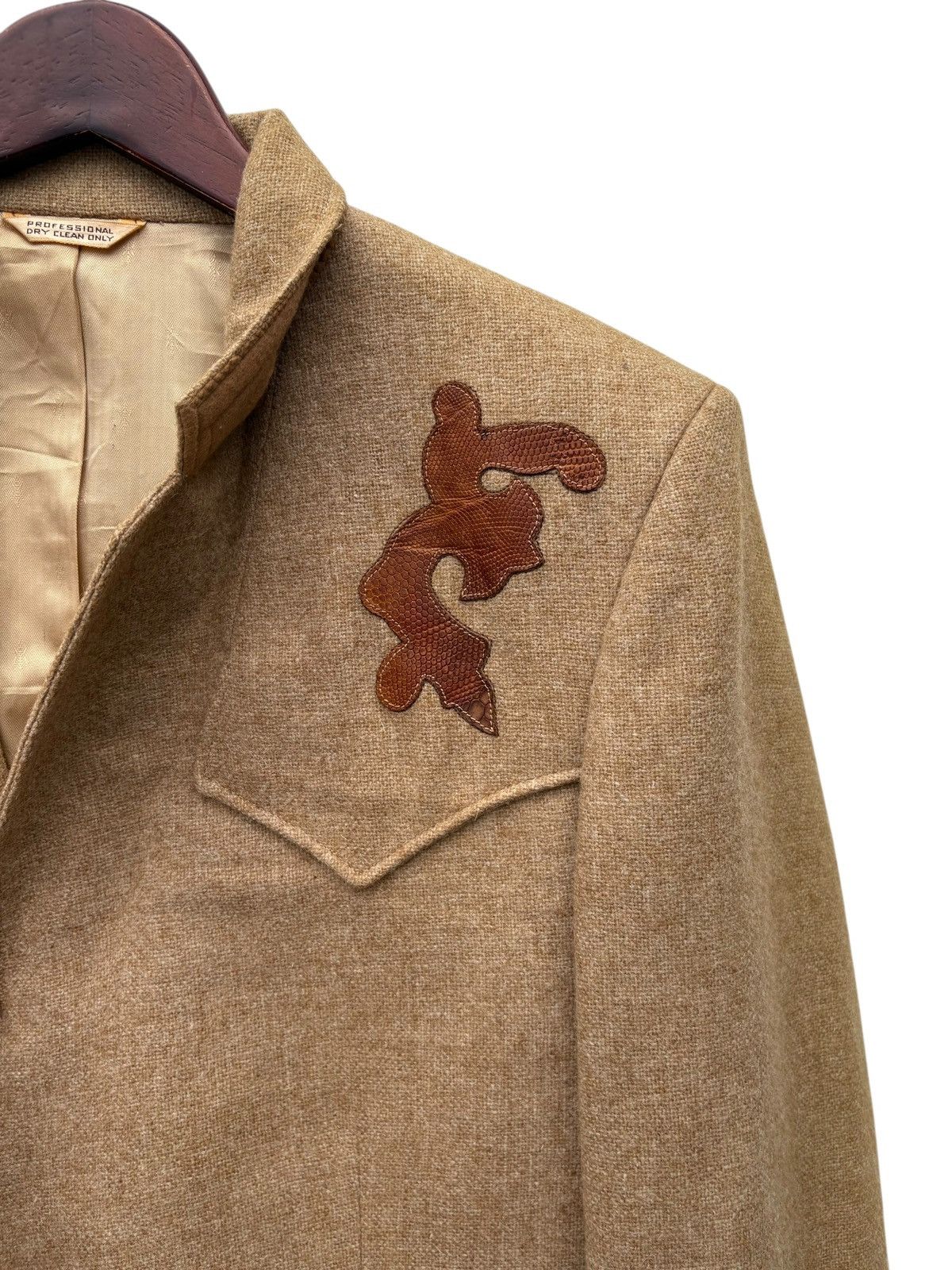 Vintage Vintage Scully Leather Patch Western Blazer Works Jacket Size US S / EU 44-46 / 1 - 8 Thumbnail