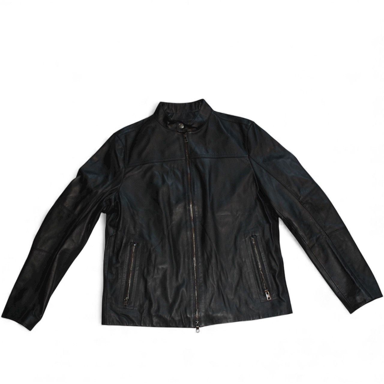 Michael Kors Michael Kors Black Leather Jacket – Size L – Like New Size US L / EU 52-54 / 3 - 1 Thumbnail