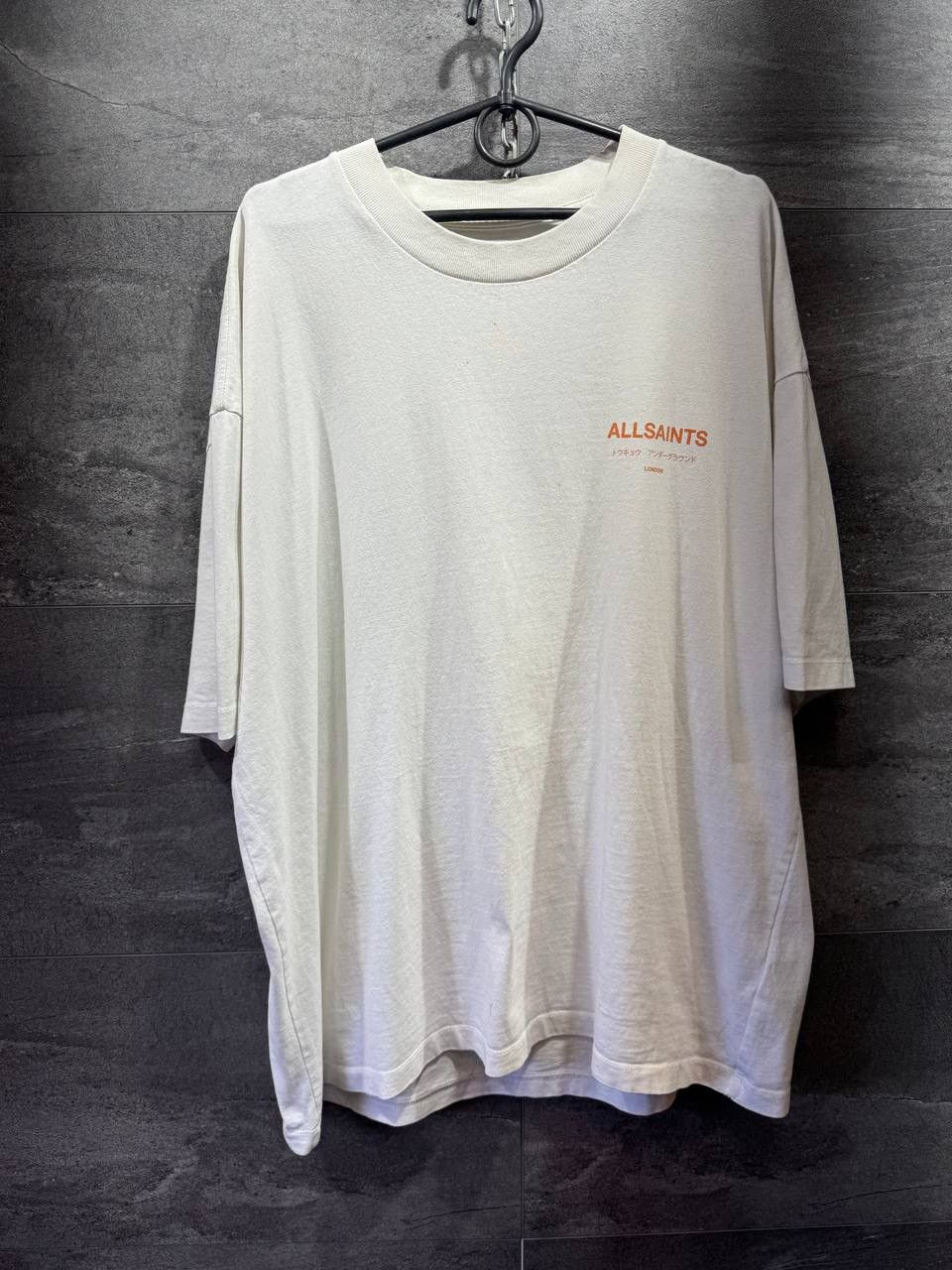 Allsaints ALLSAINTS Underground Logo Graphic T-Shirt Size US L / EU 52-54 / 3 - 2 Thumbnail