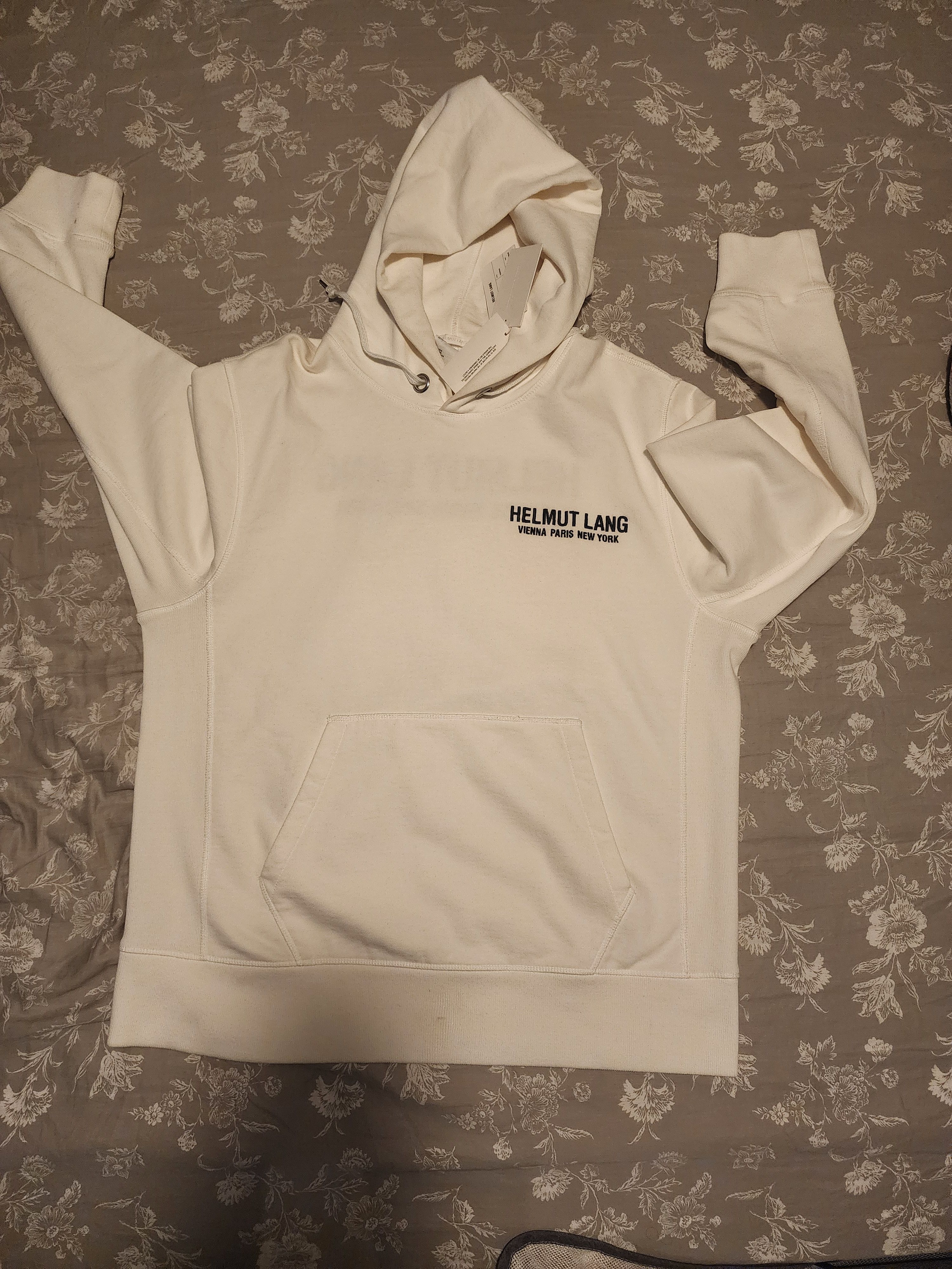 Helmut Lang Helmut Lang Eagle Hoodie Men's XL White Size US XL / EU 56 / 4 - 3 Thumbnail
