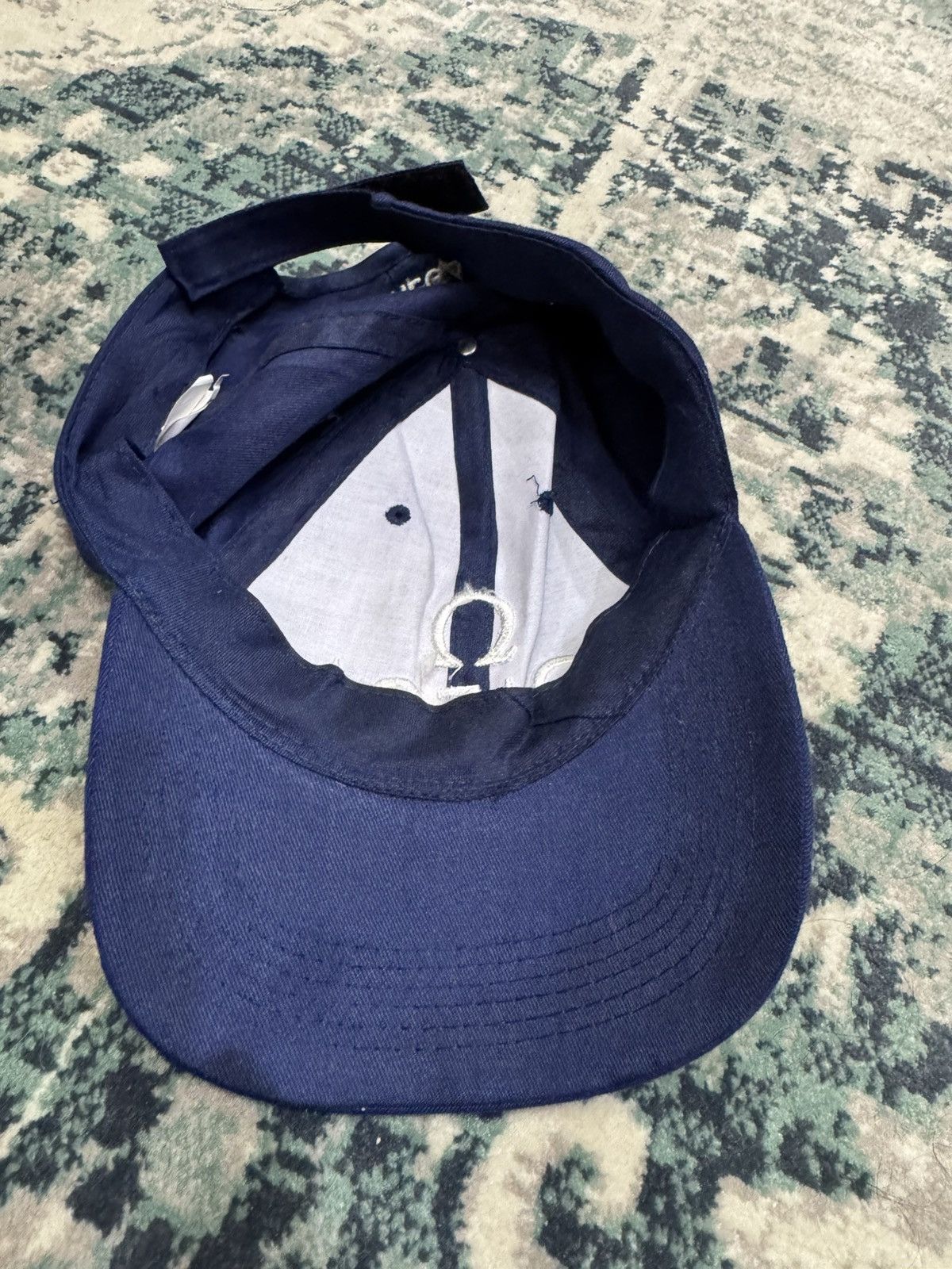Omega × Vintage VINTAGE ONEGA SPELLOUT CAP HAT Size ONE SIZE - 6 Thumbnail