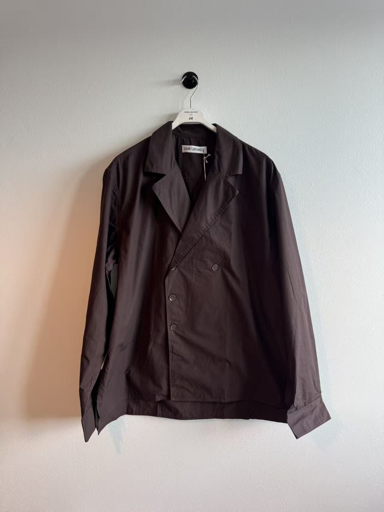 Our Legacy Our Legacy Duo Shirt Brown Size US L / EU 52-54 / 3 - 3 Thumbnail